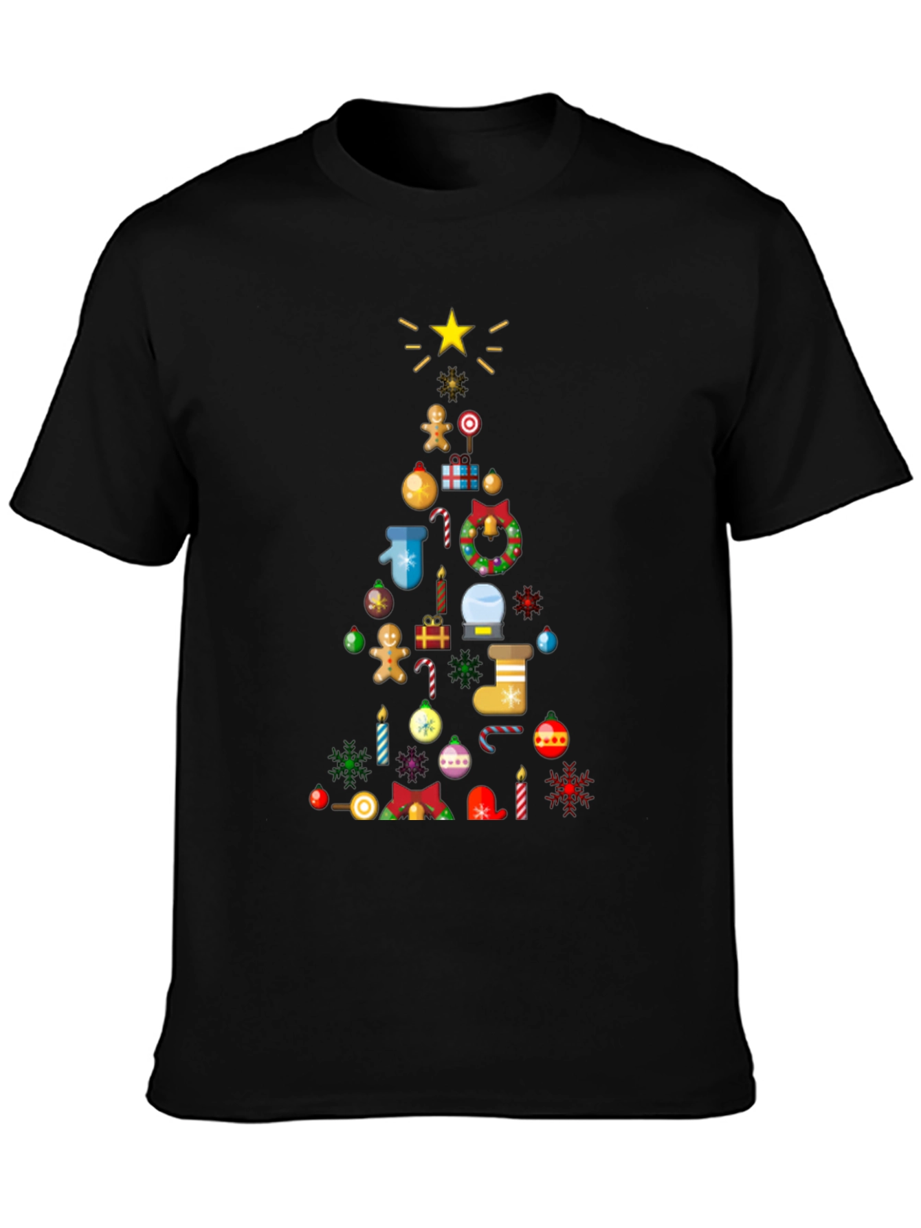 Festive Christmas Tree Holiday T-Shirt