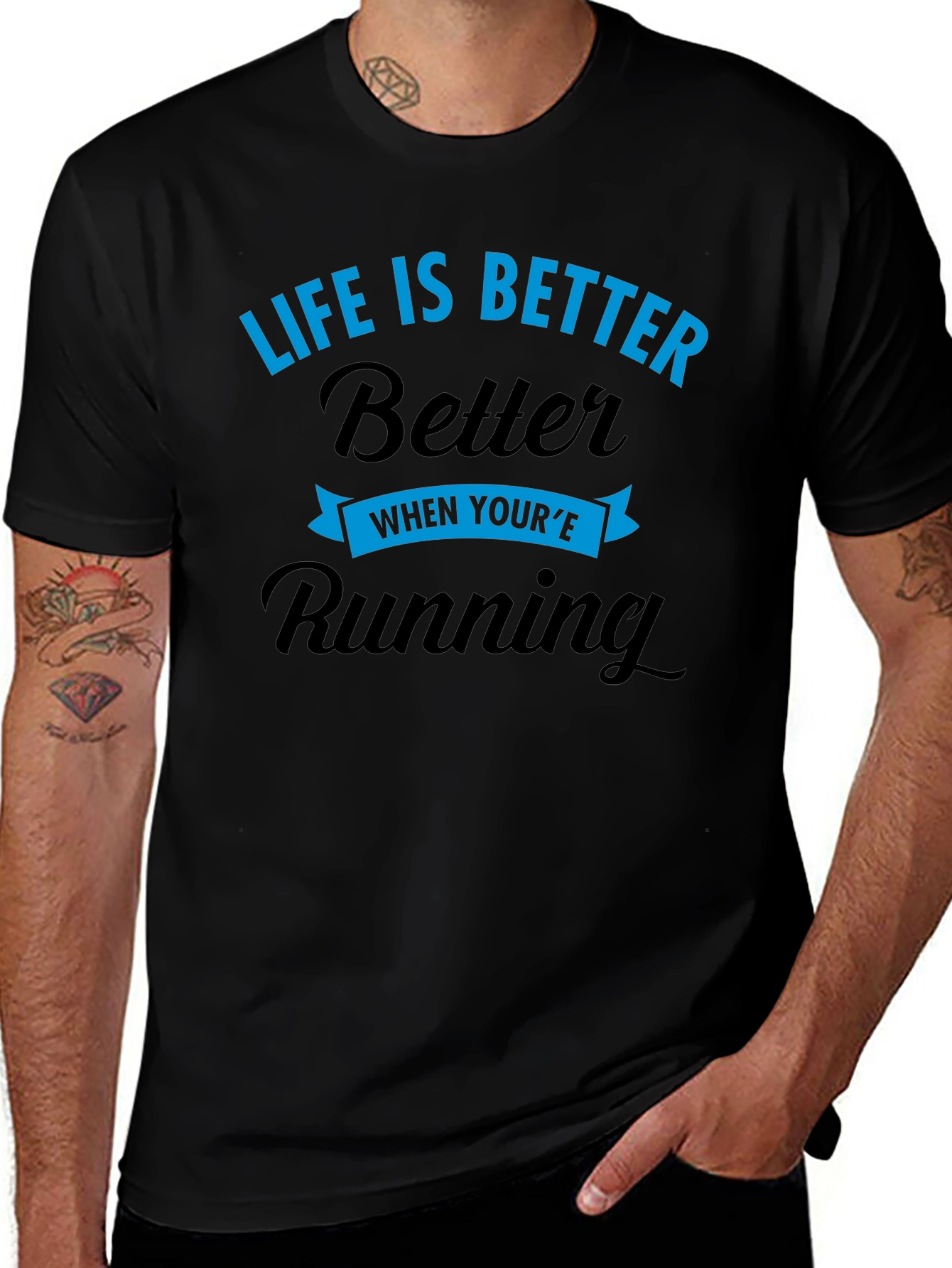 Life is Better When Youre Running T-Shirt