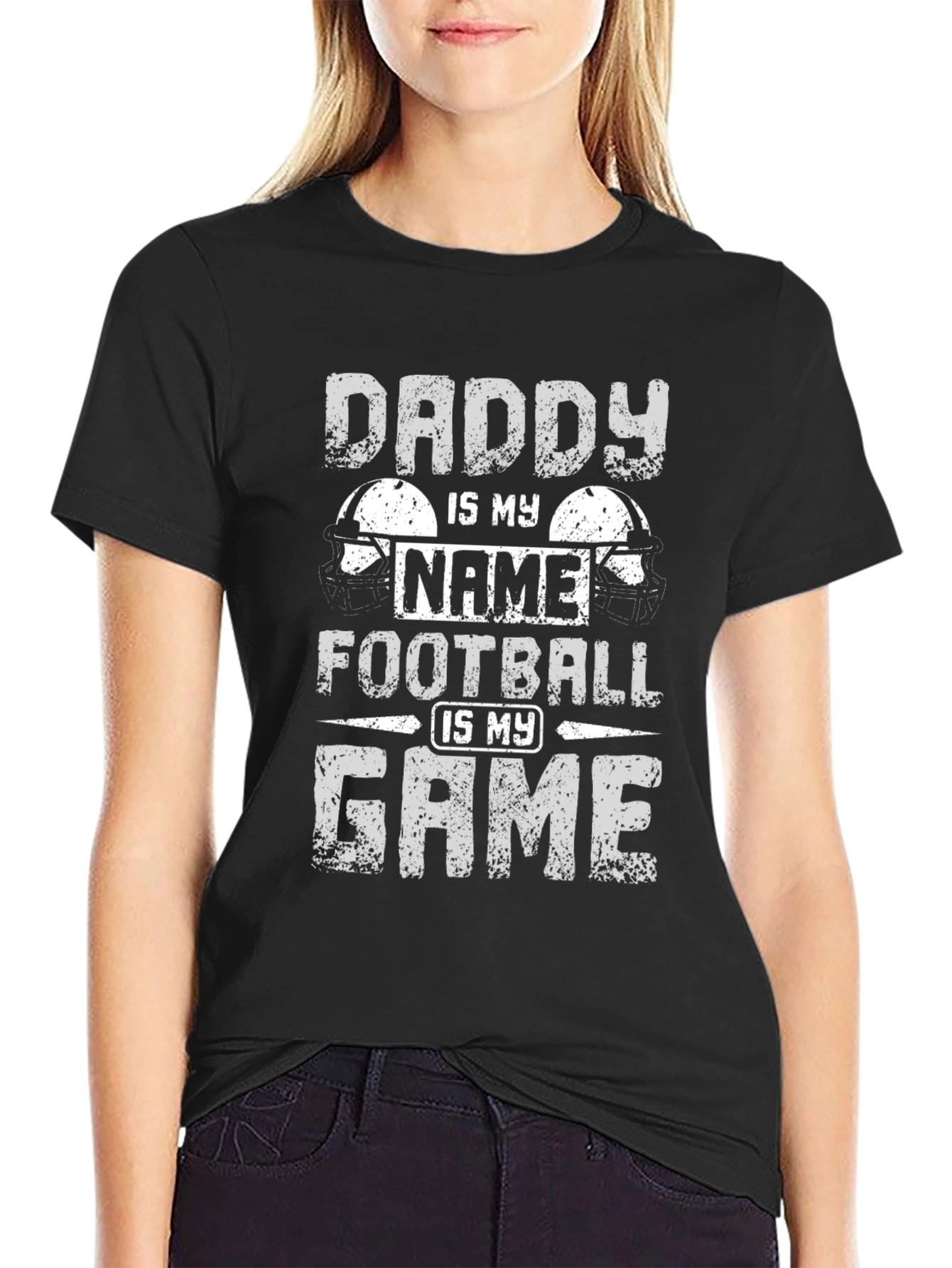 Daddy Football Game T-Shirt