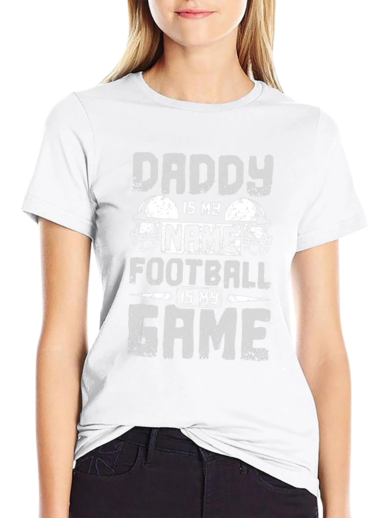 Daddy Football Game T-Shirt