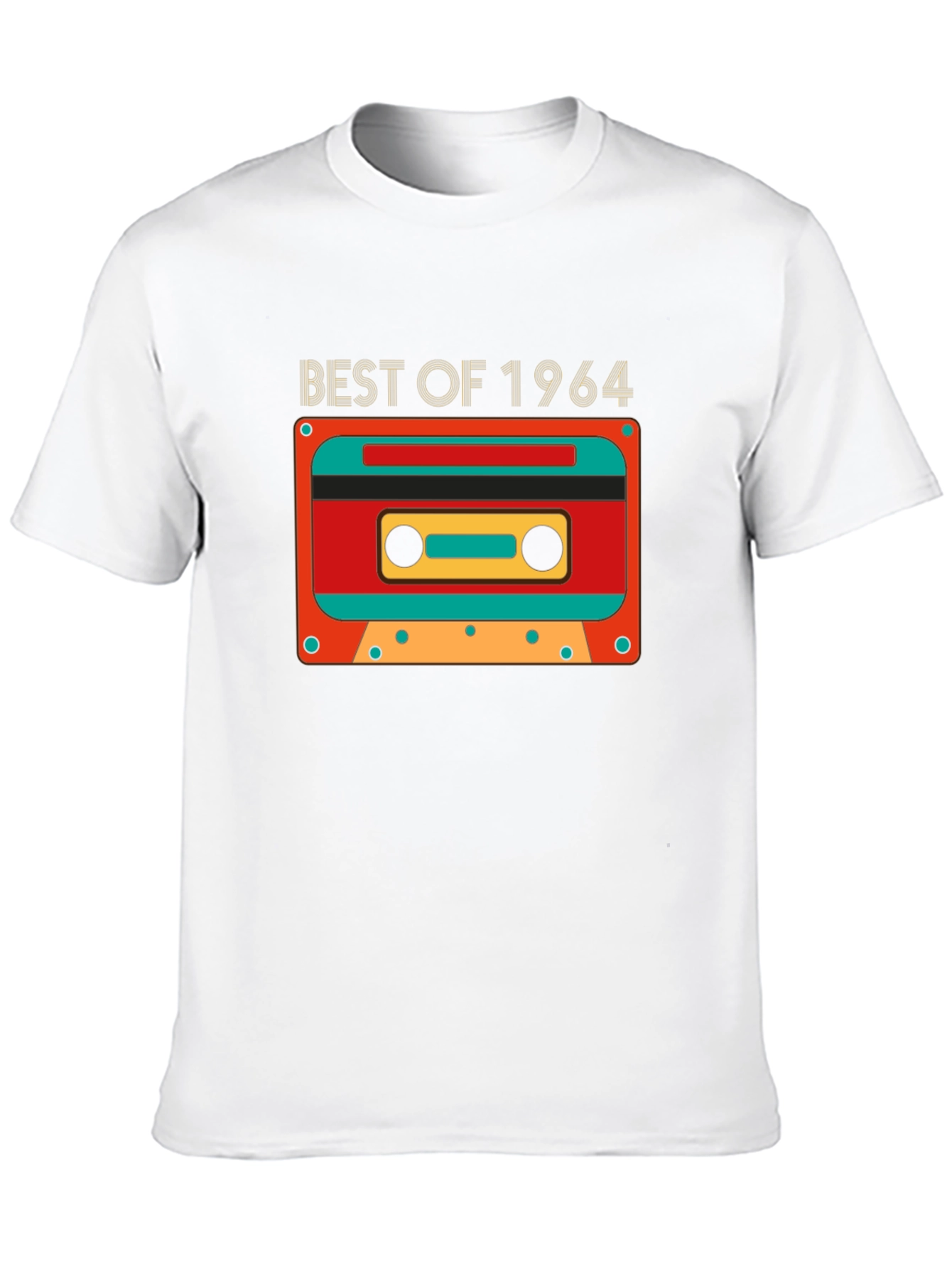 Best of 1964 Cassette Tape Graphic T-Shirt