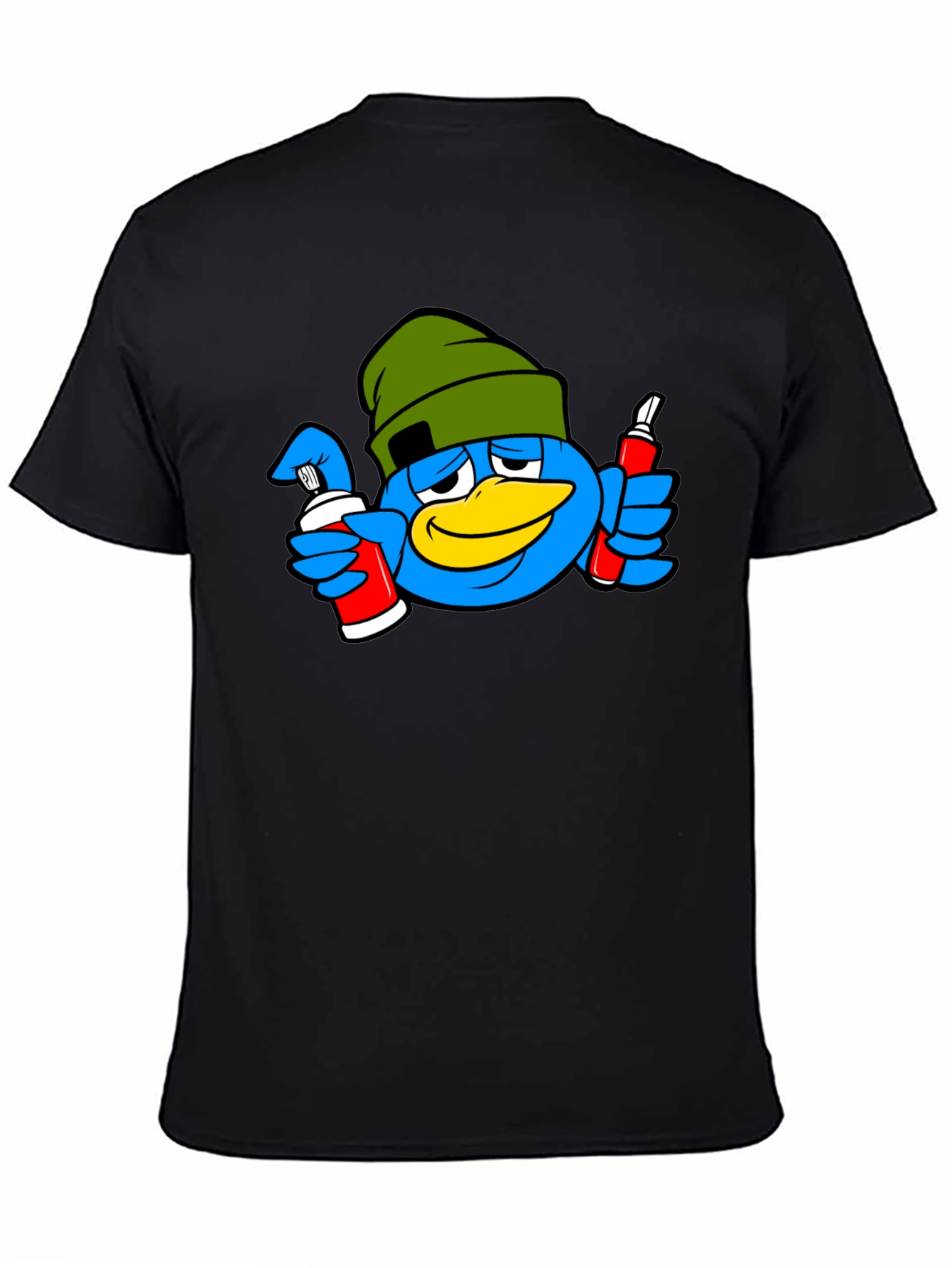 Blue Bird Graffiti Artist T-Shirt