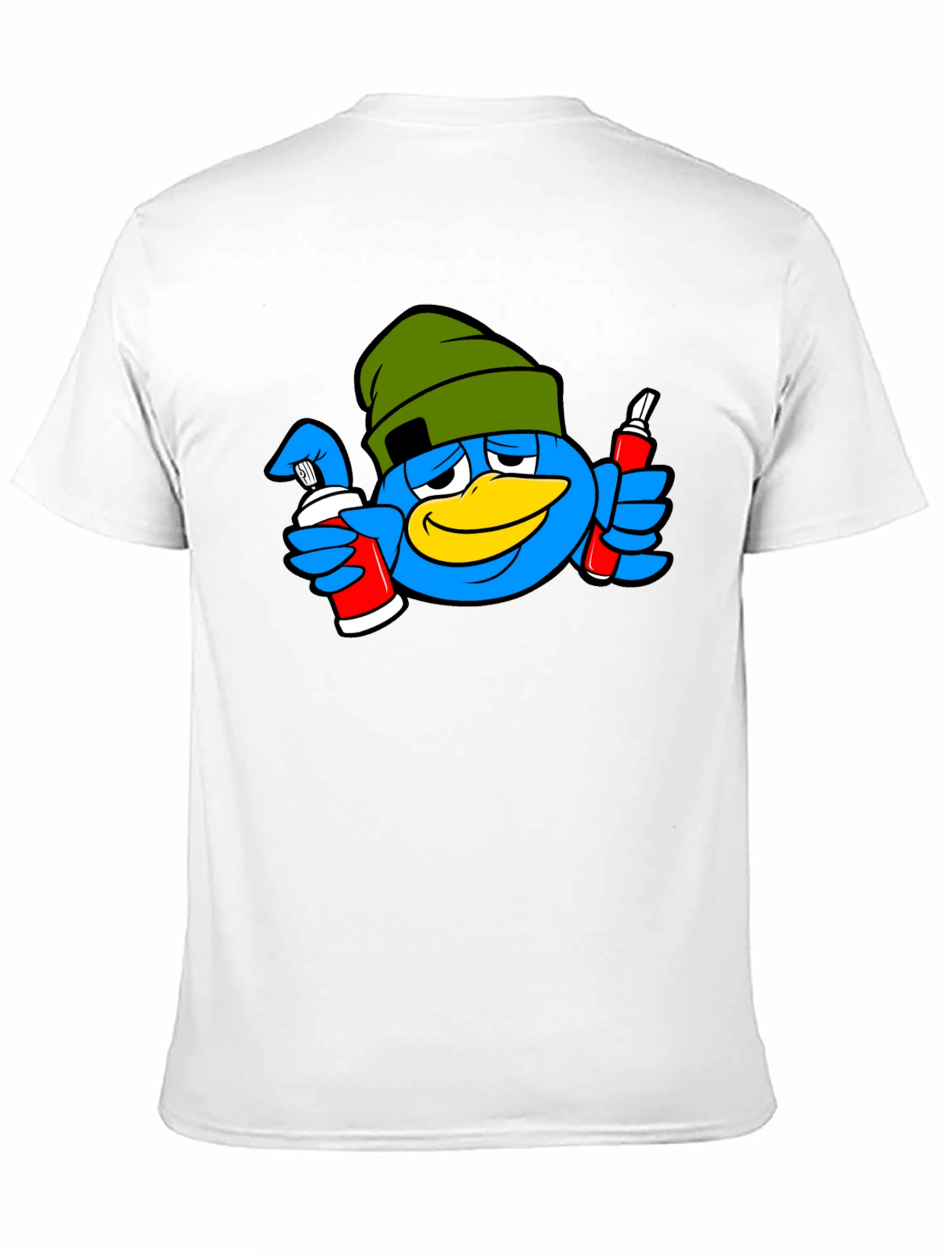 Blue Bird Graffiti Artist T-Shirt