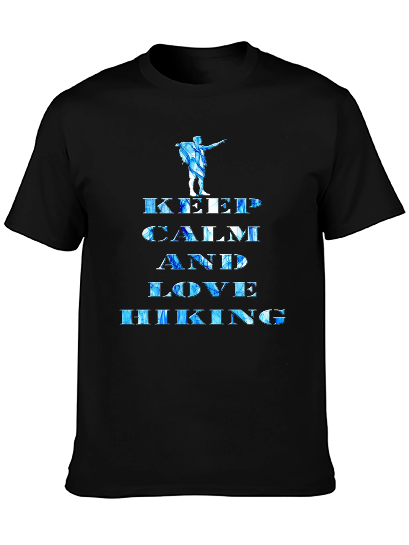 Keep Calm and Love Hiking Graphic Tee