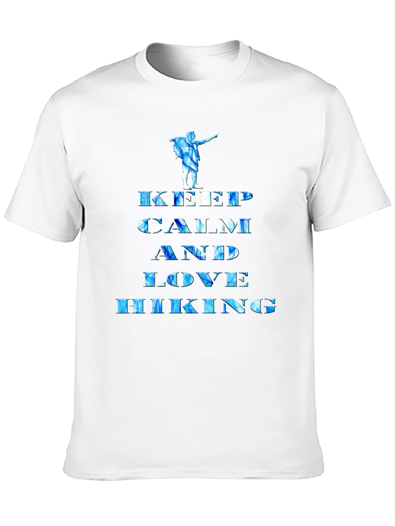 Keep Calm and Love Hiking Graphic Tee
