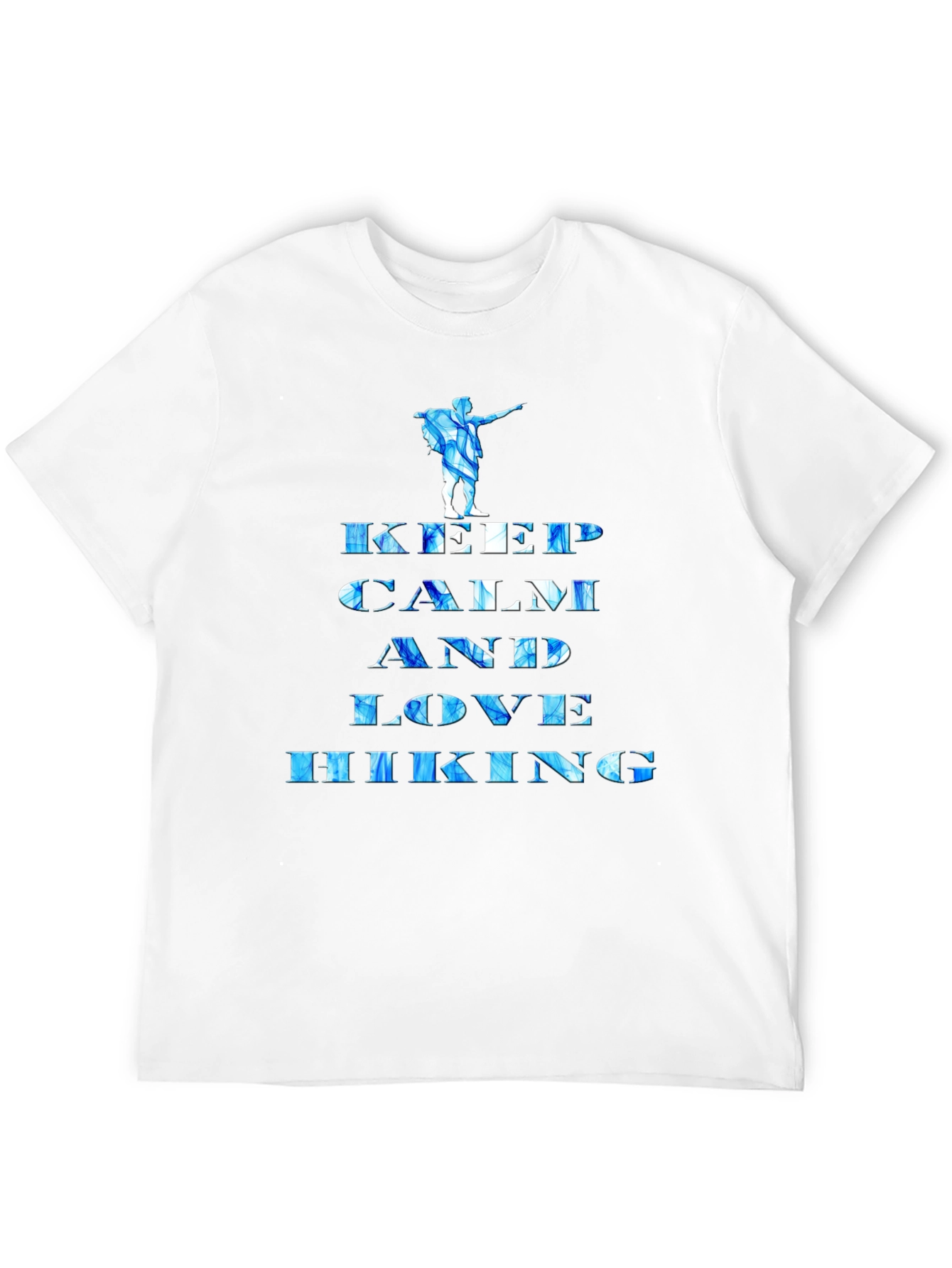 Keep Calm and Love Hiking Graphic Tee