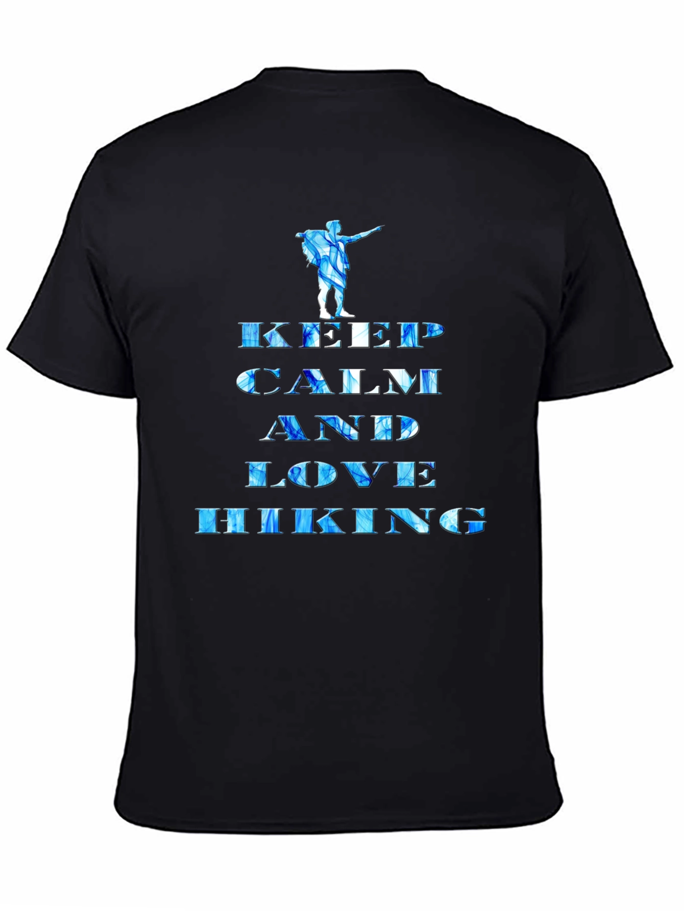 Keep Calm and Love Hiking Graphic Tee