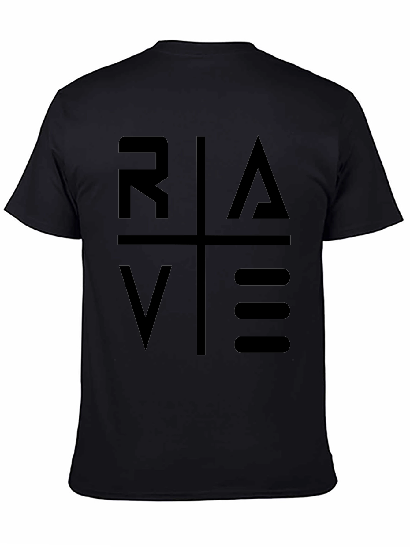 RAVE Graphic T-Shirt - Modern Minimalist Design
