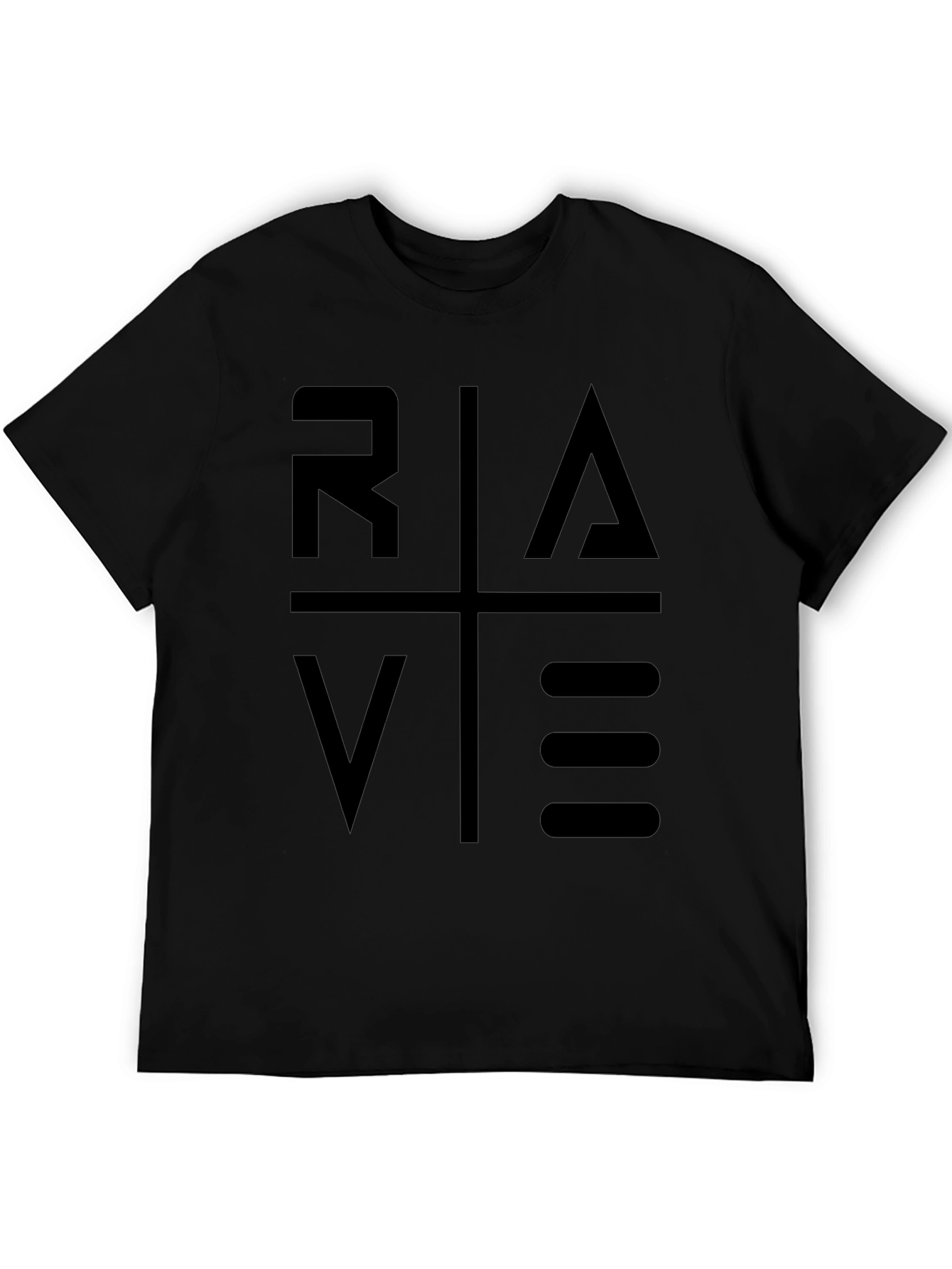 RAVE Graphic T-Shirt - Modern Minimalist Design