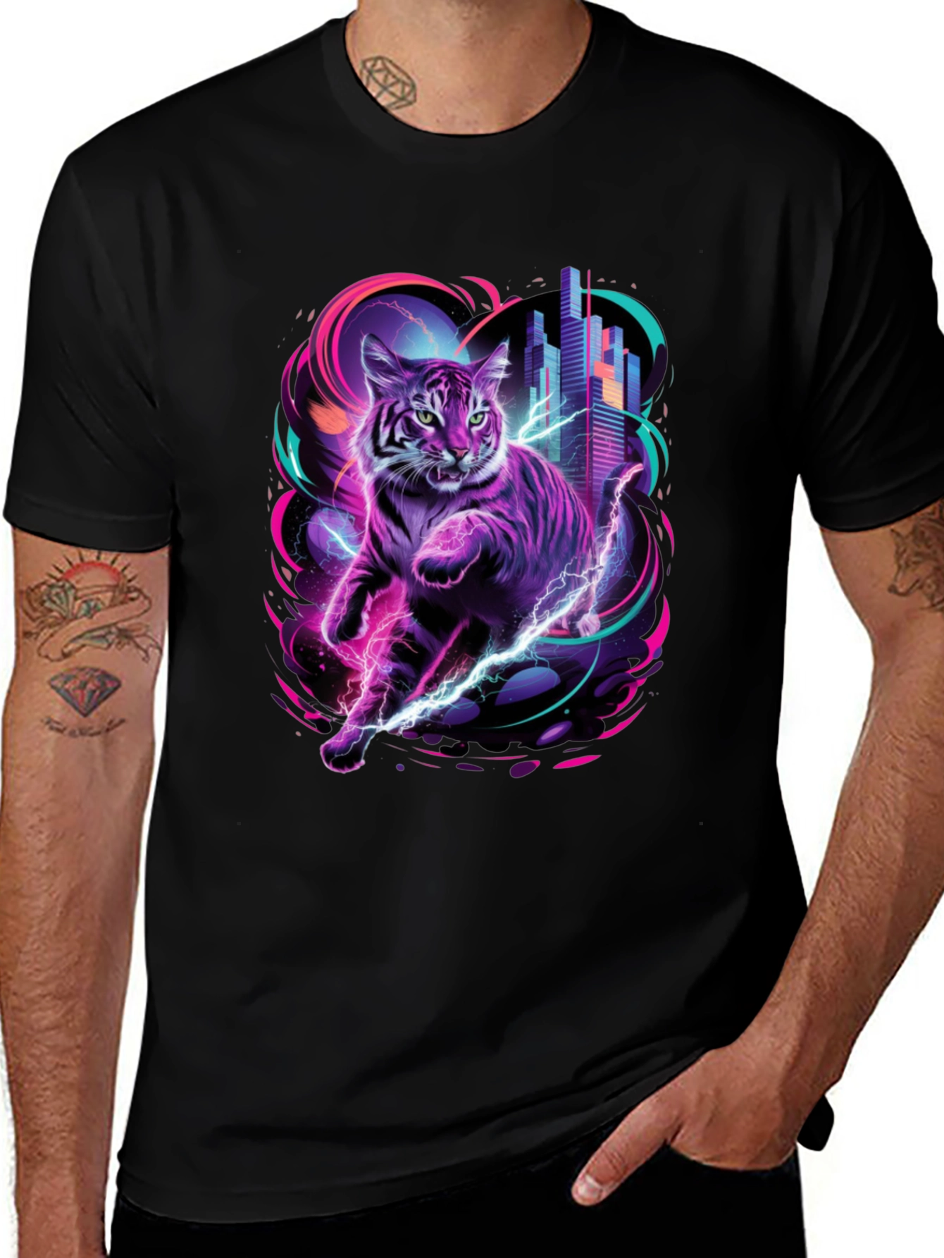 Cyberpunk Cat T-Shirt