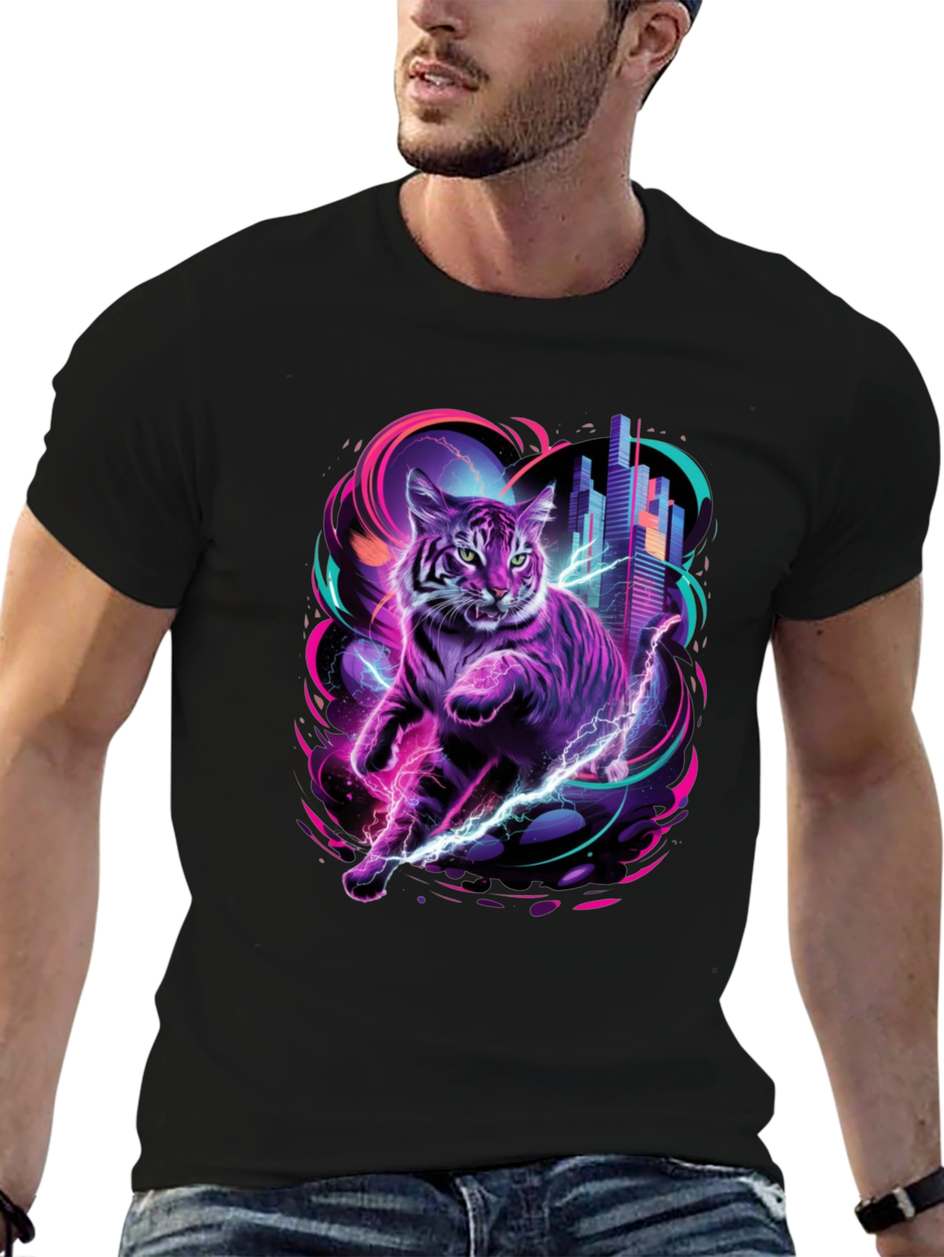 Cyberpunk Cat T-Shirt