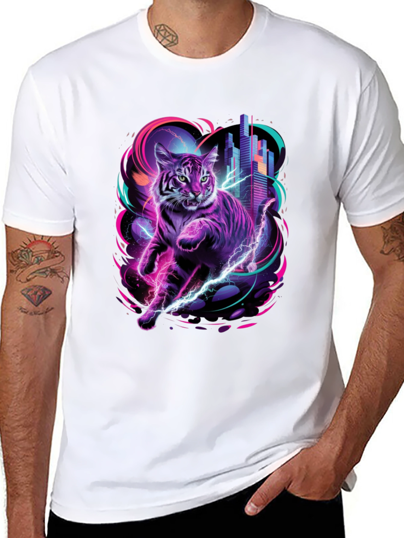 Cyberpunk Cat T-Shirt