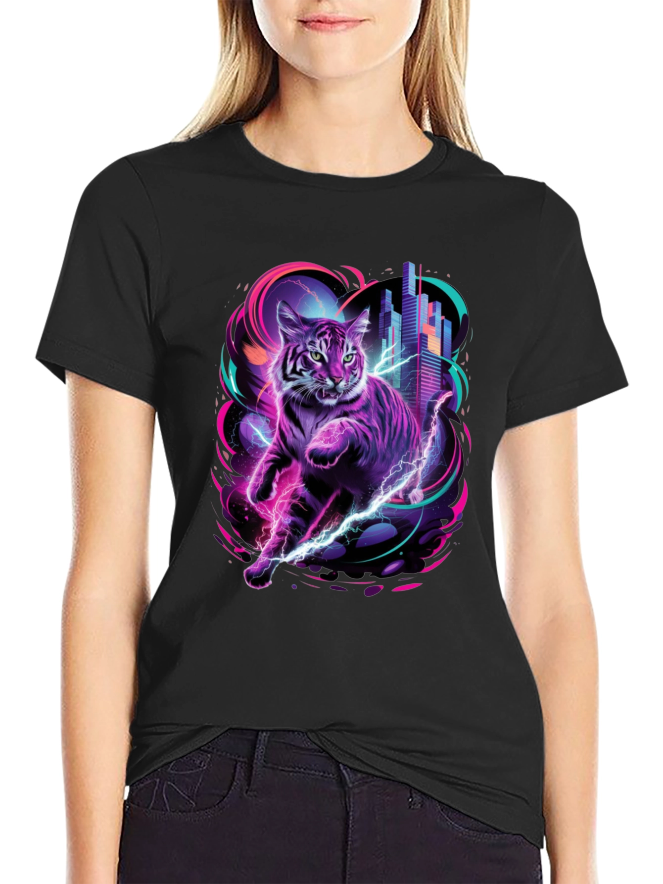Cyberpunk Cat T-Shirt