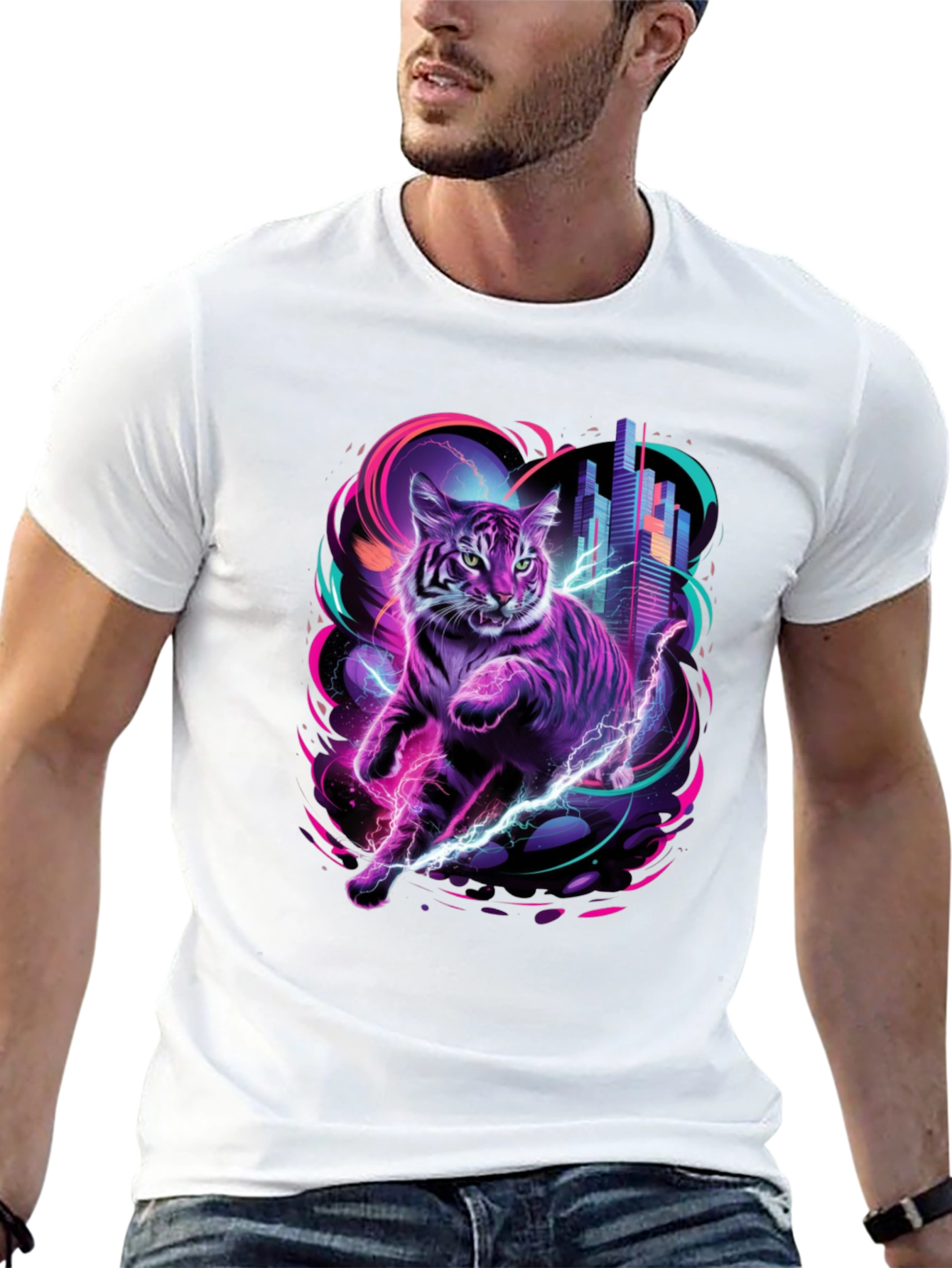 Cyberpunk Cat T-Shirt