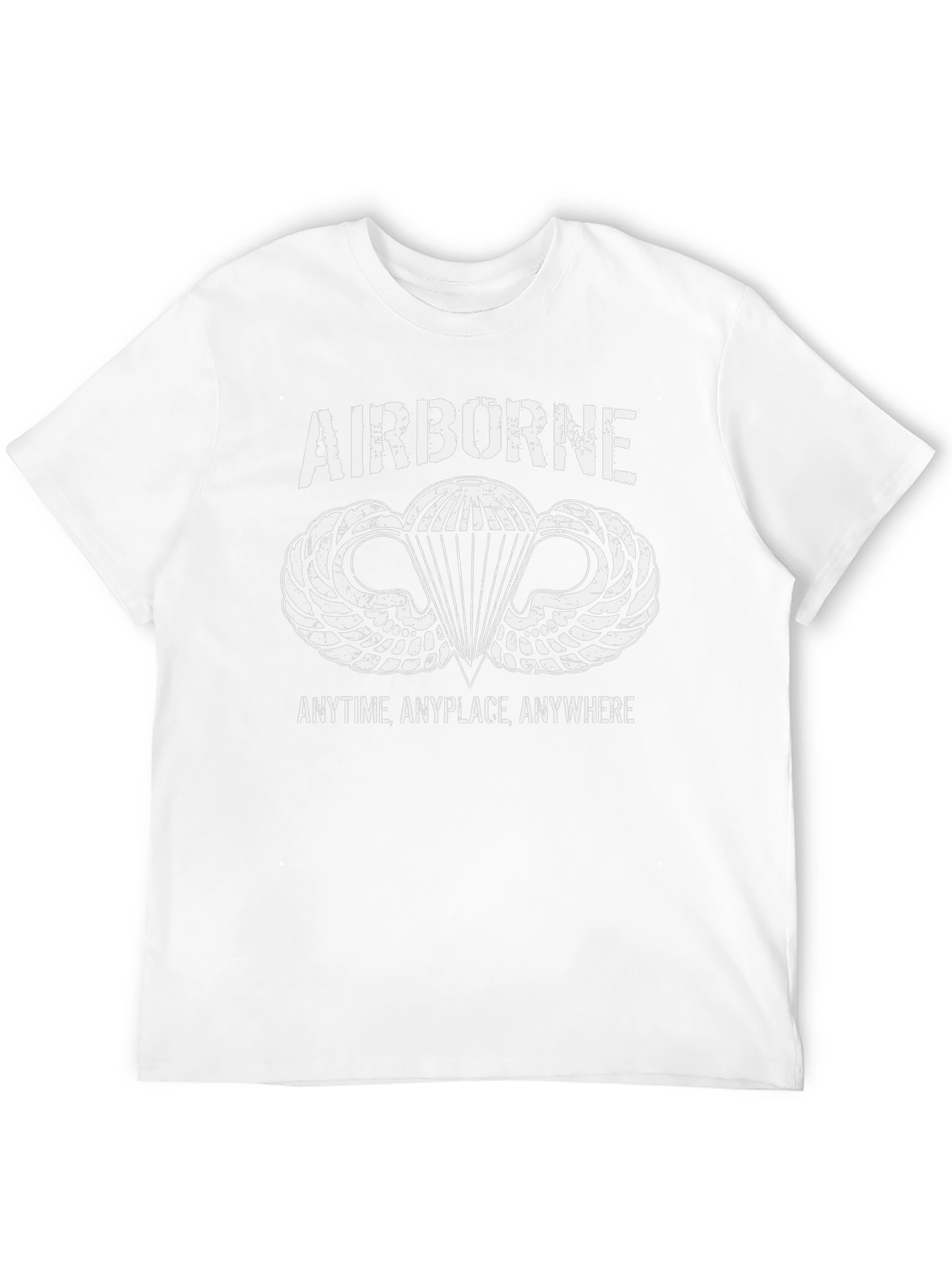 Airborne T-Shirt - Anytime Anyplace Anywhere
