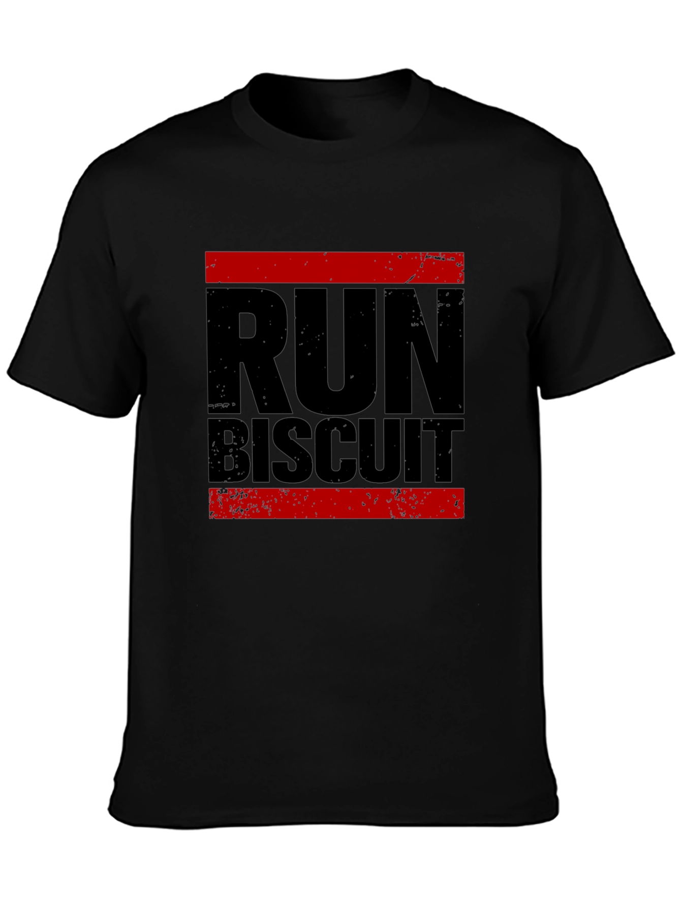 Run Biscuit Graphic Tee - Stylish Comfort