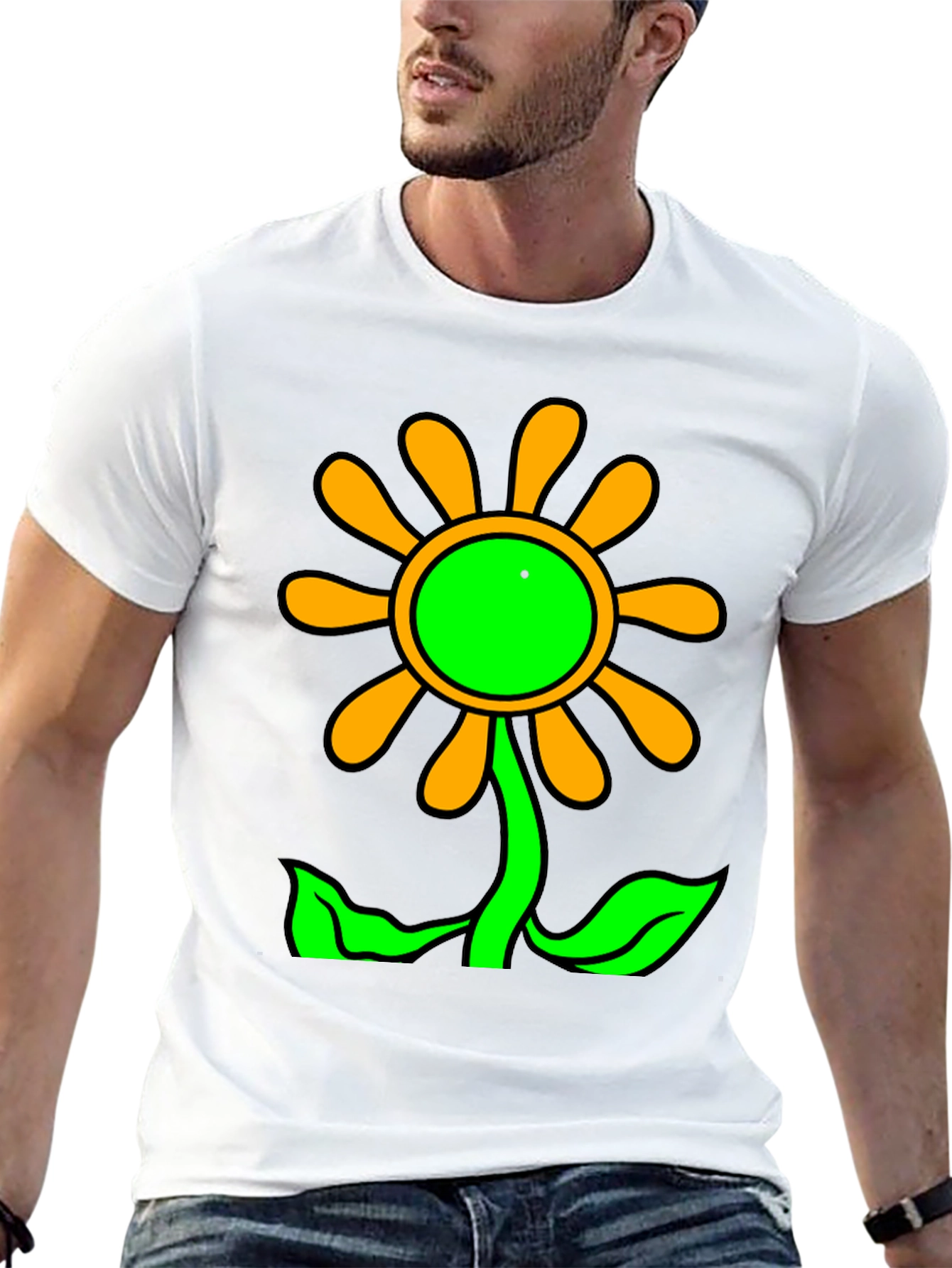 Floral Graphic Tee - Bright & Fun Style