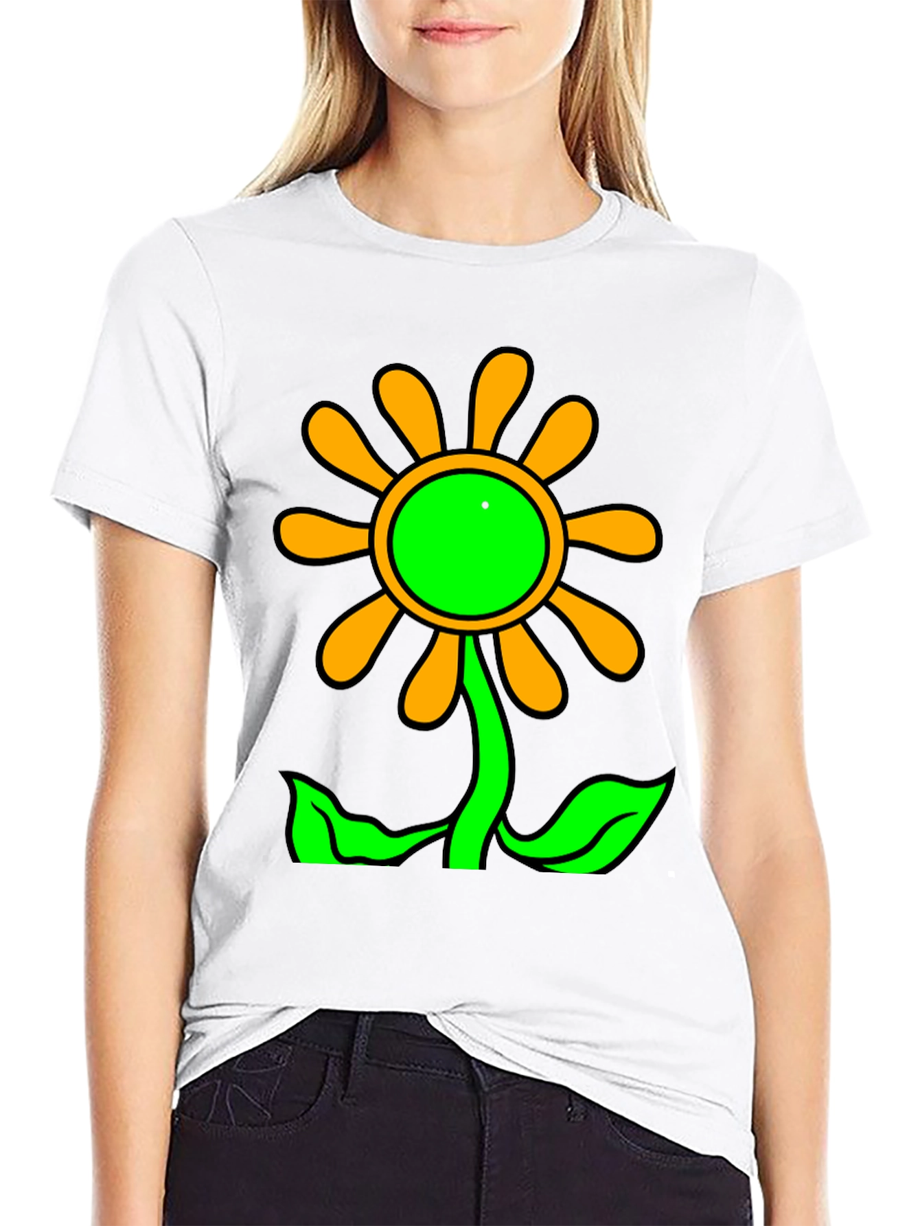 Floral Graphic Tee - Bright & Fun Style