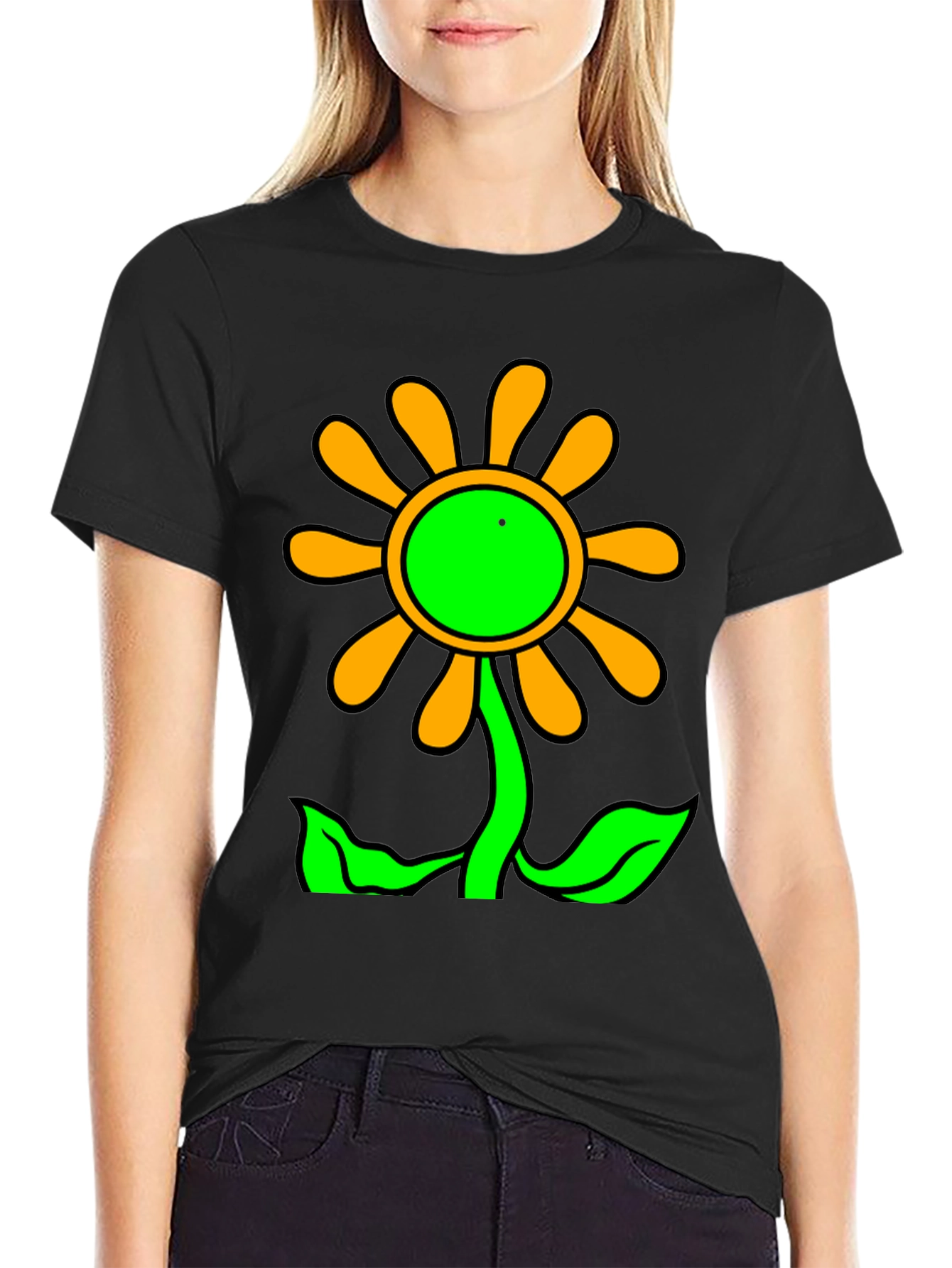 Floral Graphic Tee - Bright & Fun Style
