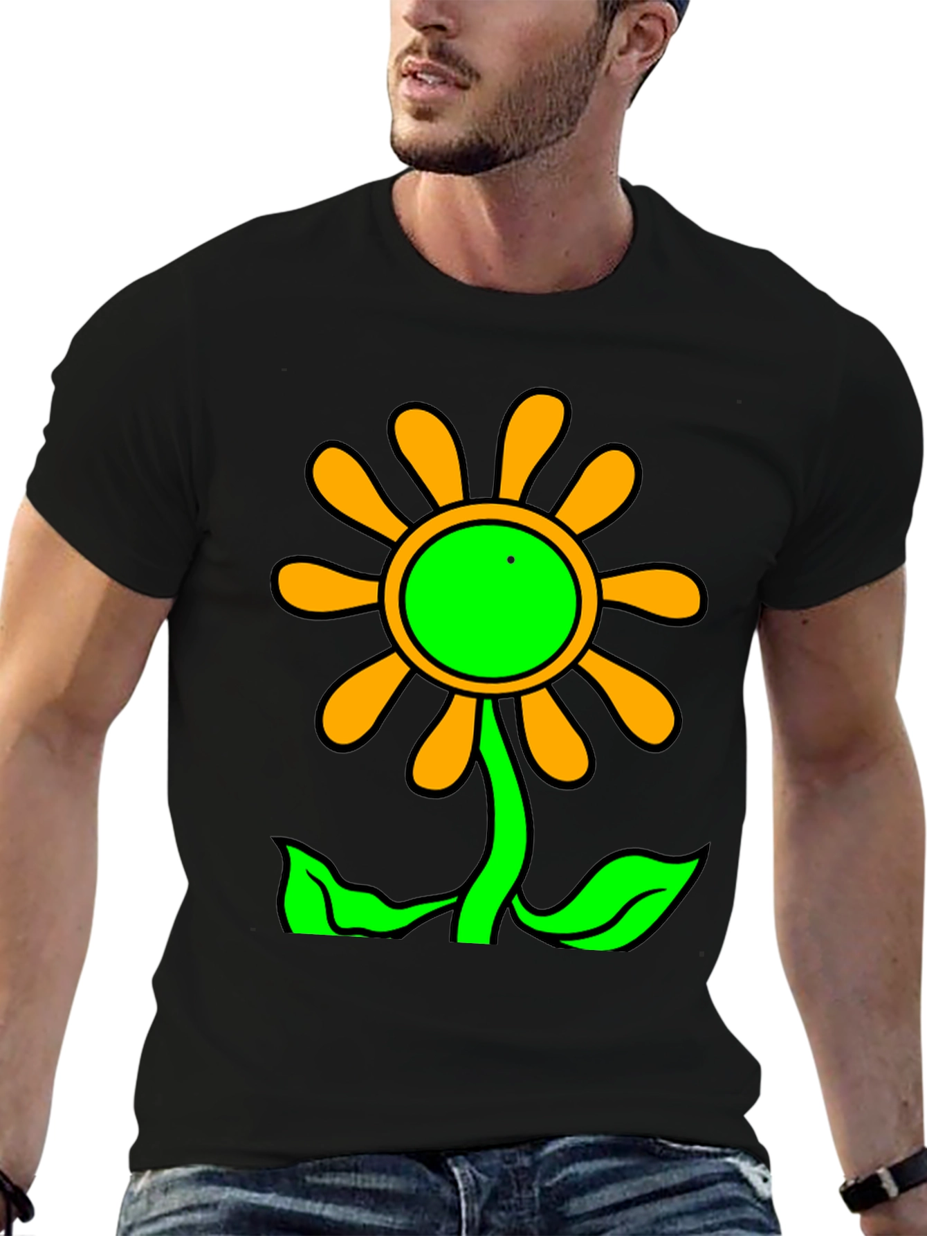 Floral Graphic Tee - Bright & Fun Style