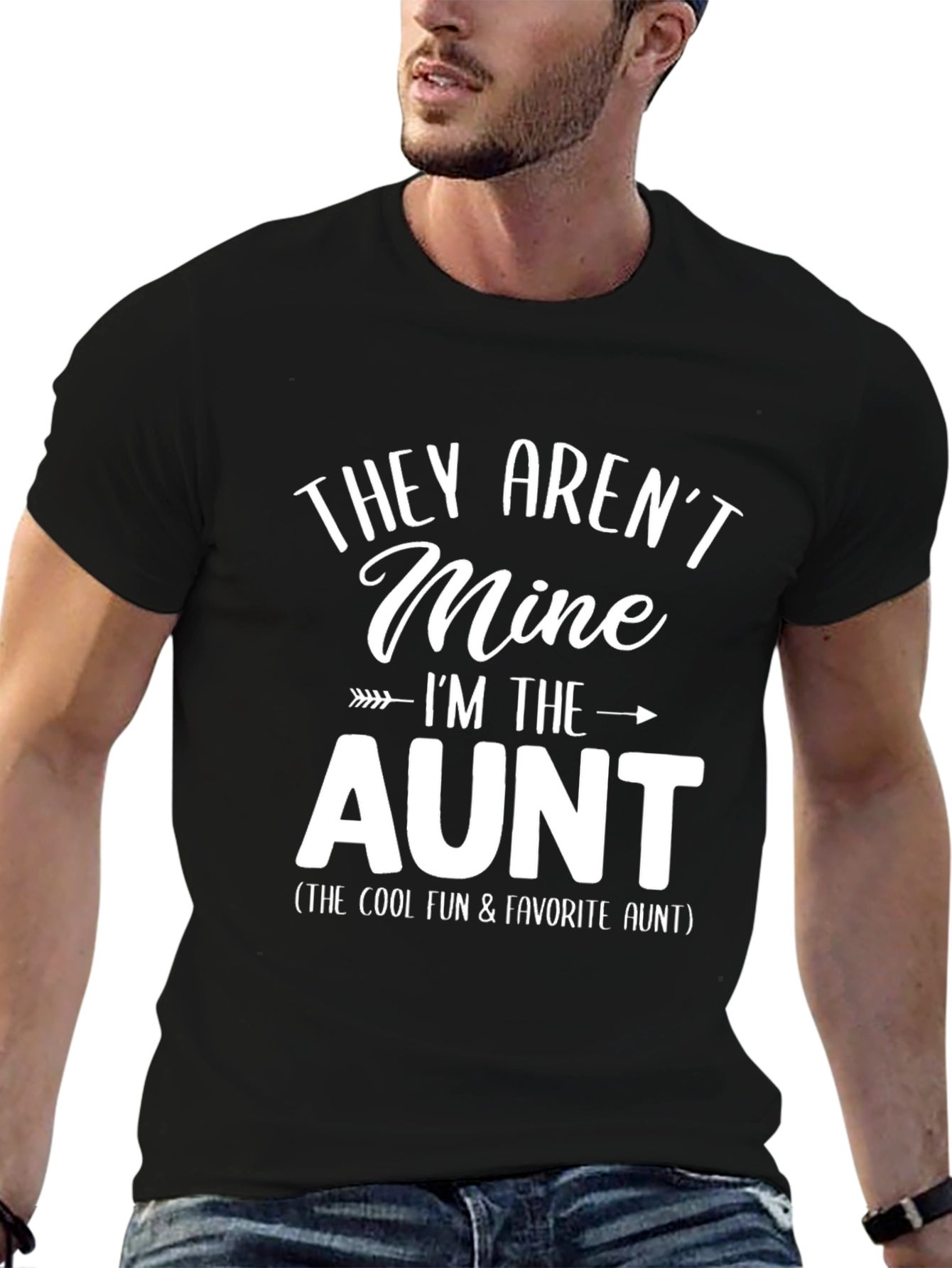 They Arent Mine Im The Cool Aunt T-Shirt