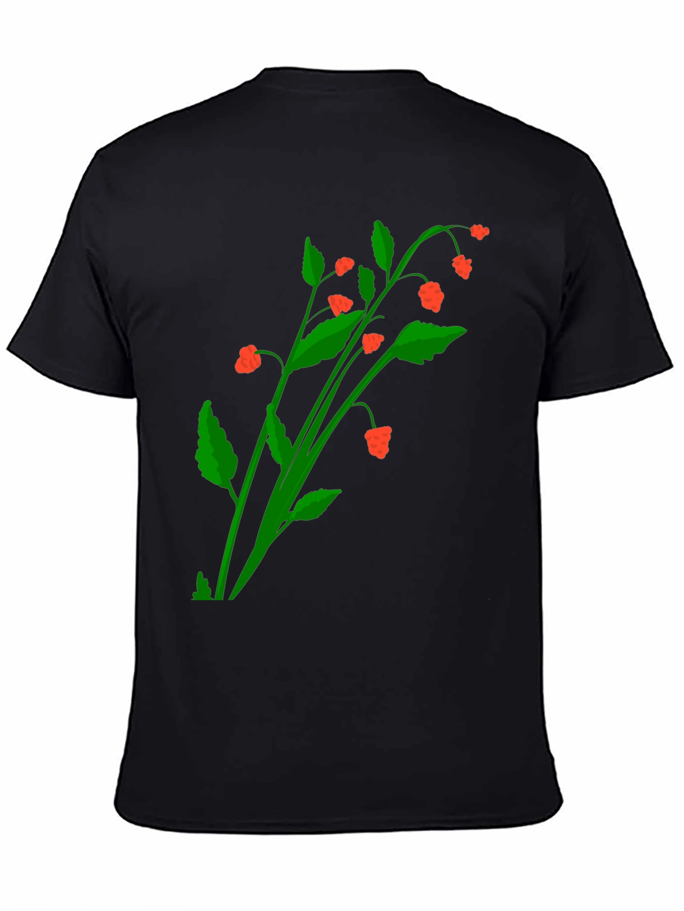Botanical Berry Graphic T-Shirt