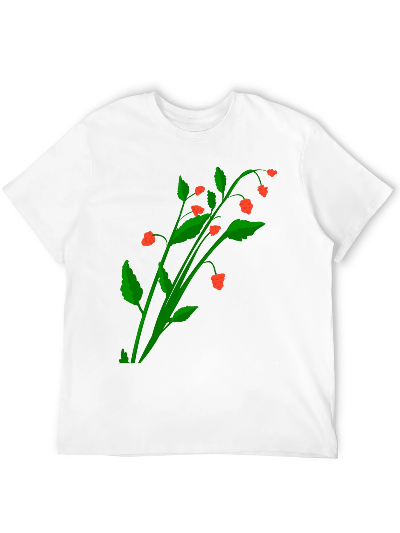 Botanical Berry Graphic T-Shirt