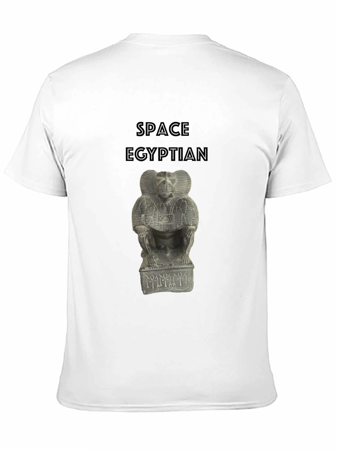 Space Egyptian T-Shirt - Unique Graphic Tee