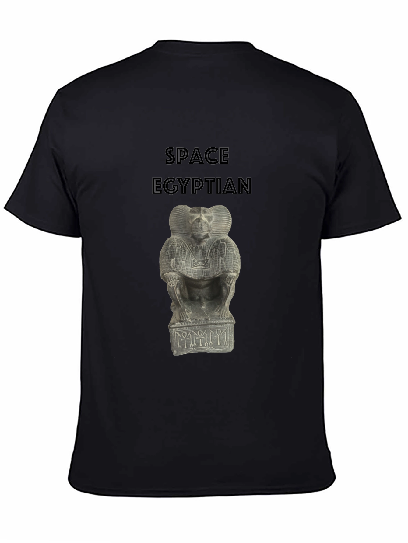 Space Egyptian T-Shirt - Unique Graphic Tee