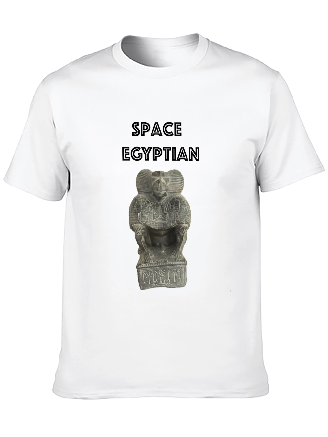 Space Egyptian T-Shirt - Unique Graphic Tee