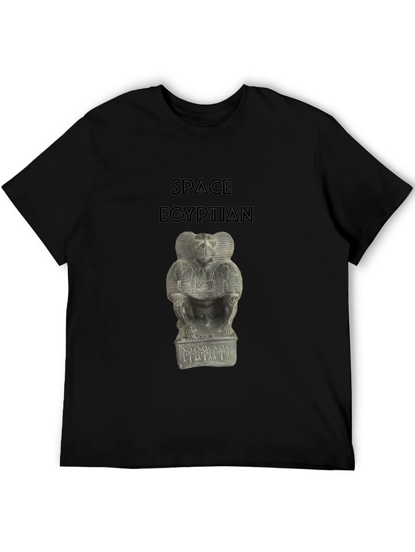 Space Egyptian T-Shirt - Unique Graphic Tee
