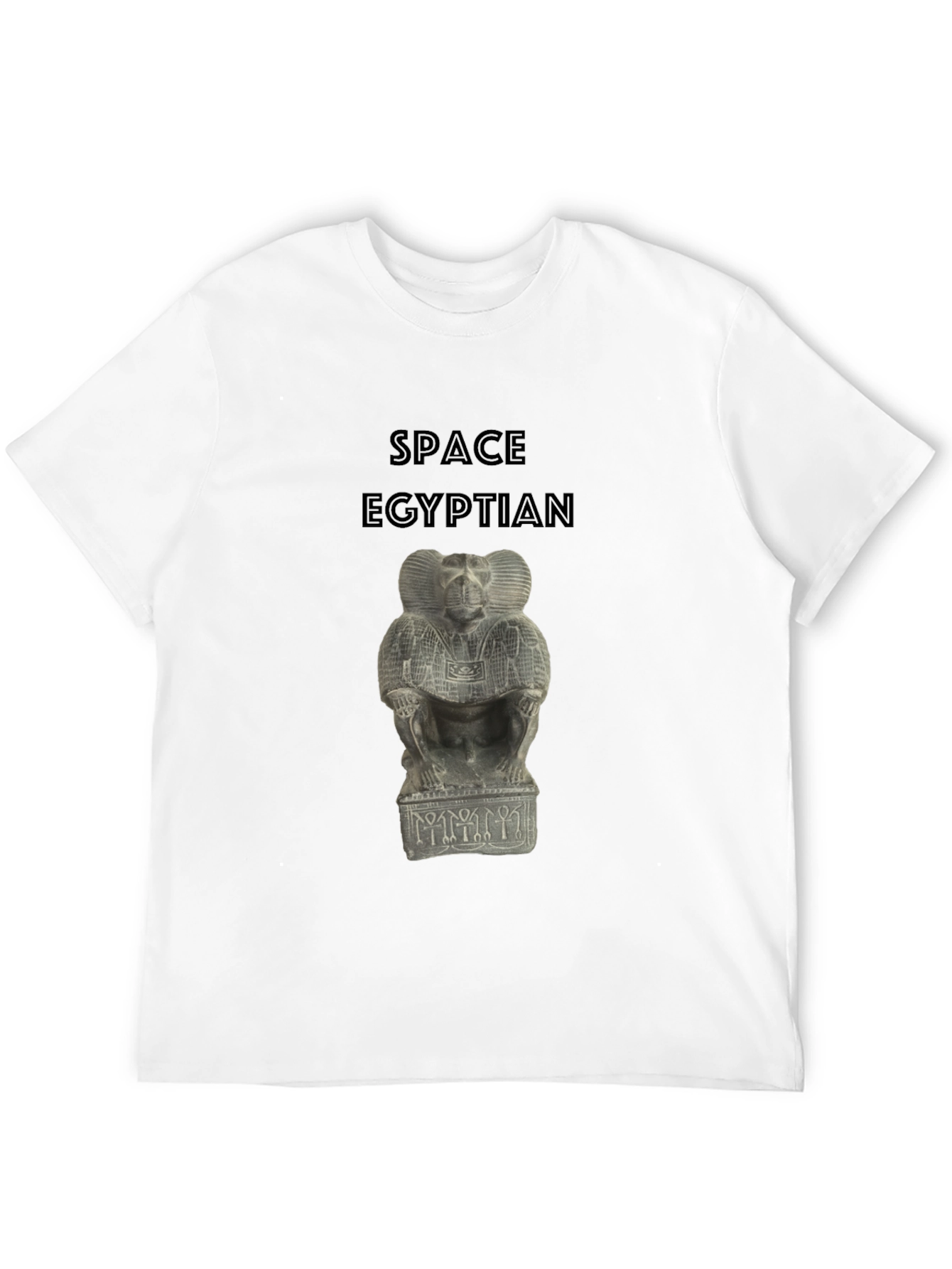 Space Egyptian T-Shirt - Unique Graphic Tee