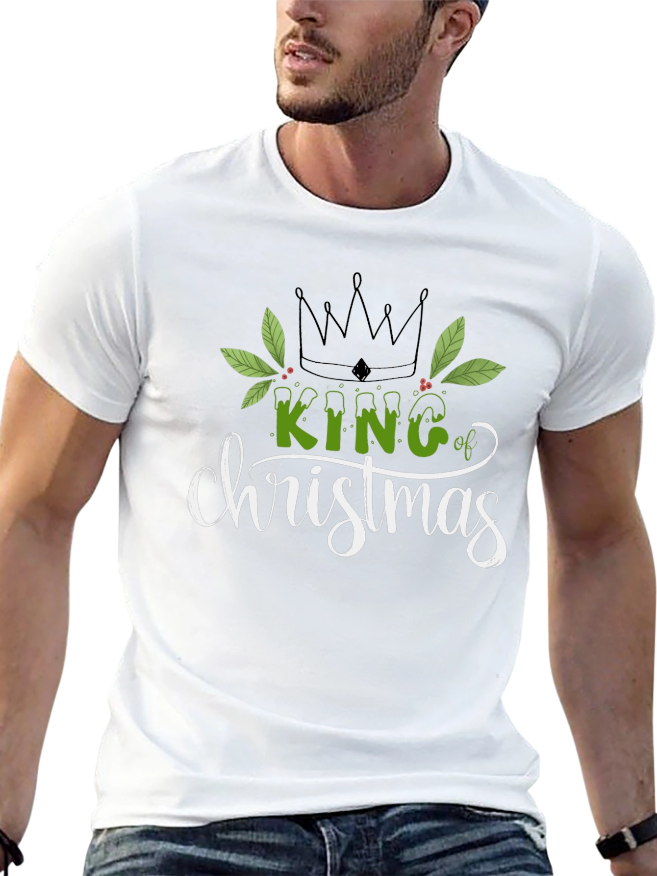 King of Christmas Graphic T-Shirt