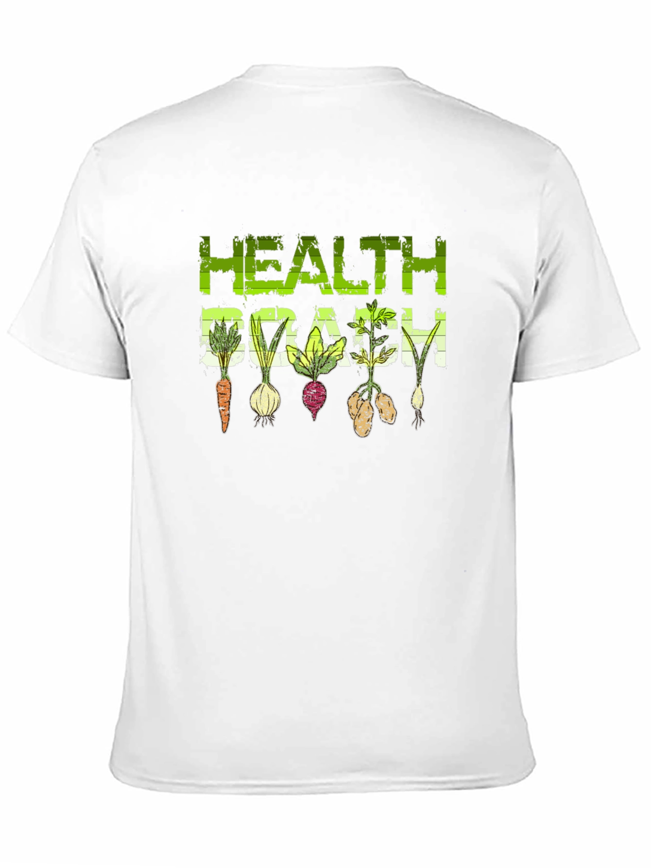 Health Coach Graphic Tee - Root Vegetable Design