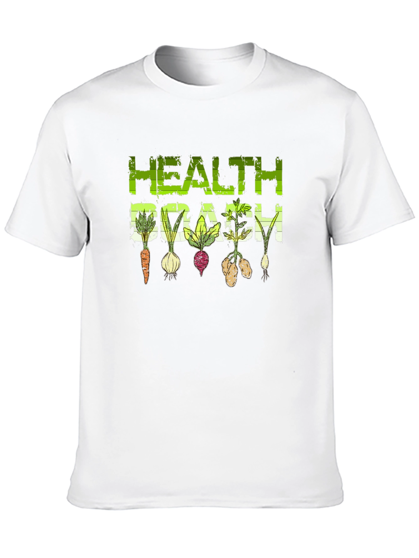 Health Coach Graphic Tee - Root Vegetable Design