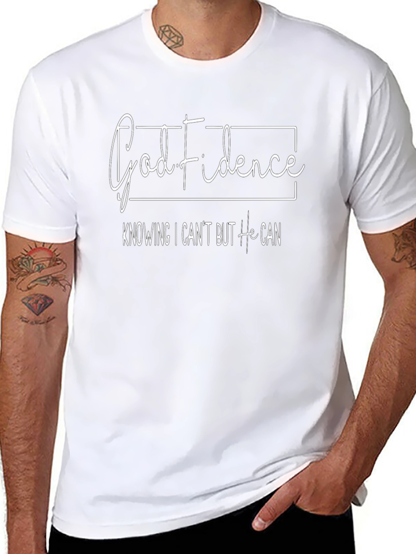 Godfidence T-Shirt - Christian Faith Tee