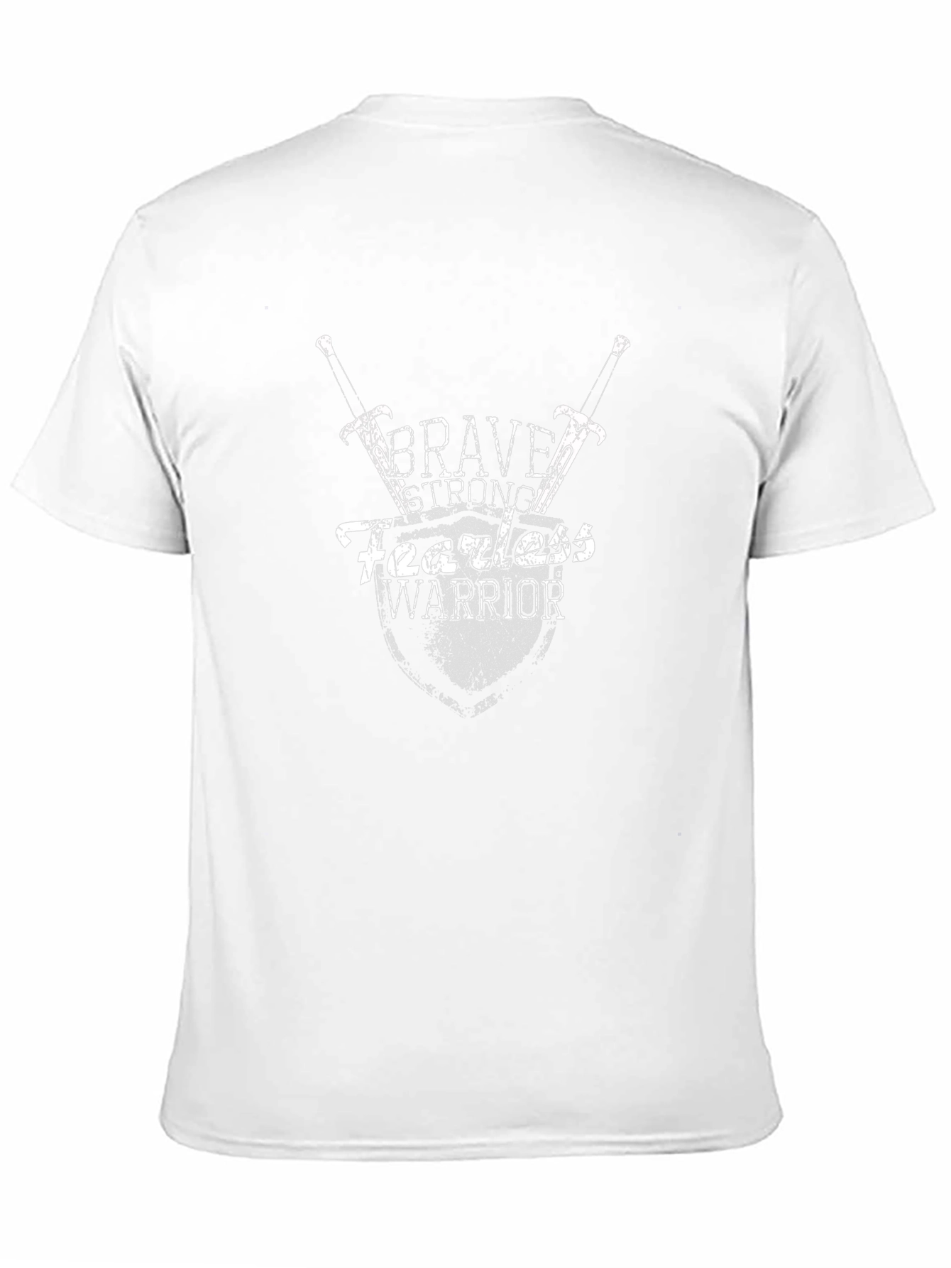 Brave Strong Fearless Warrior Graphic Tee
