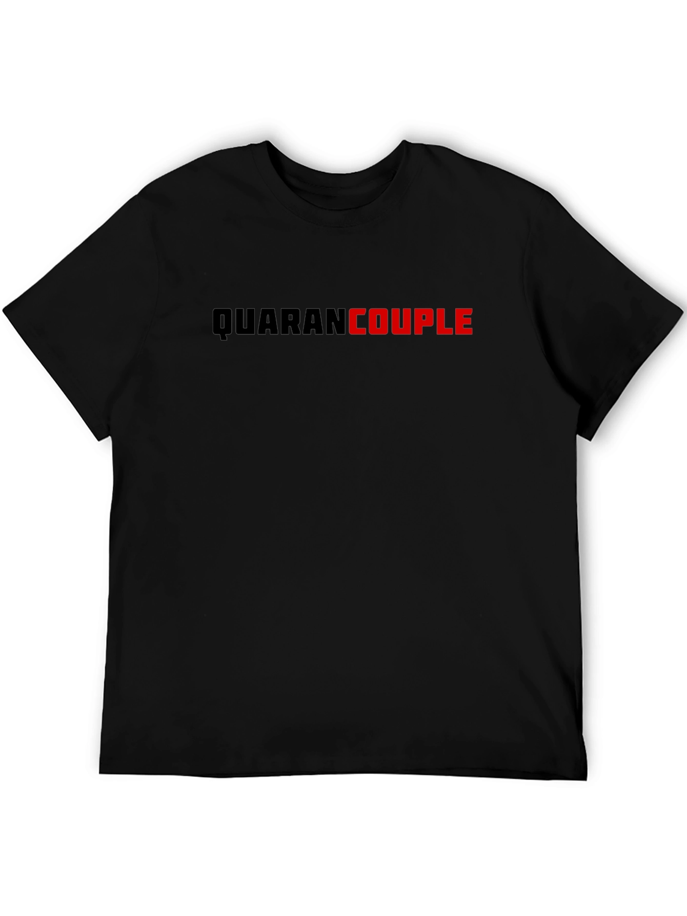 QuaranCouple Black T-Shirt
