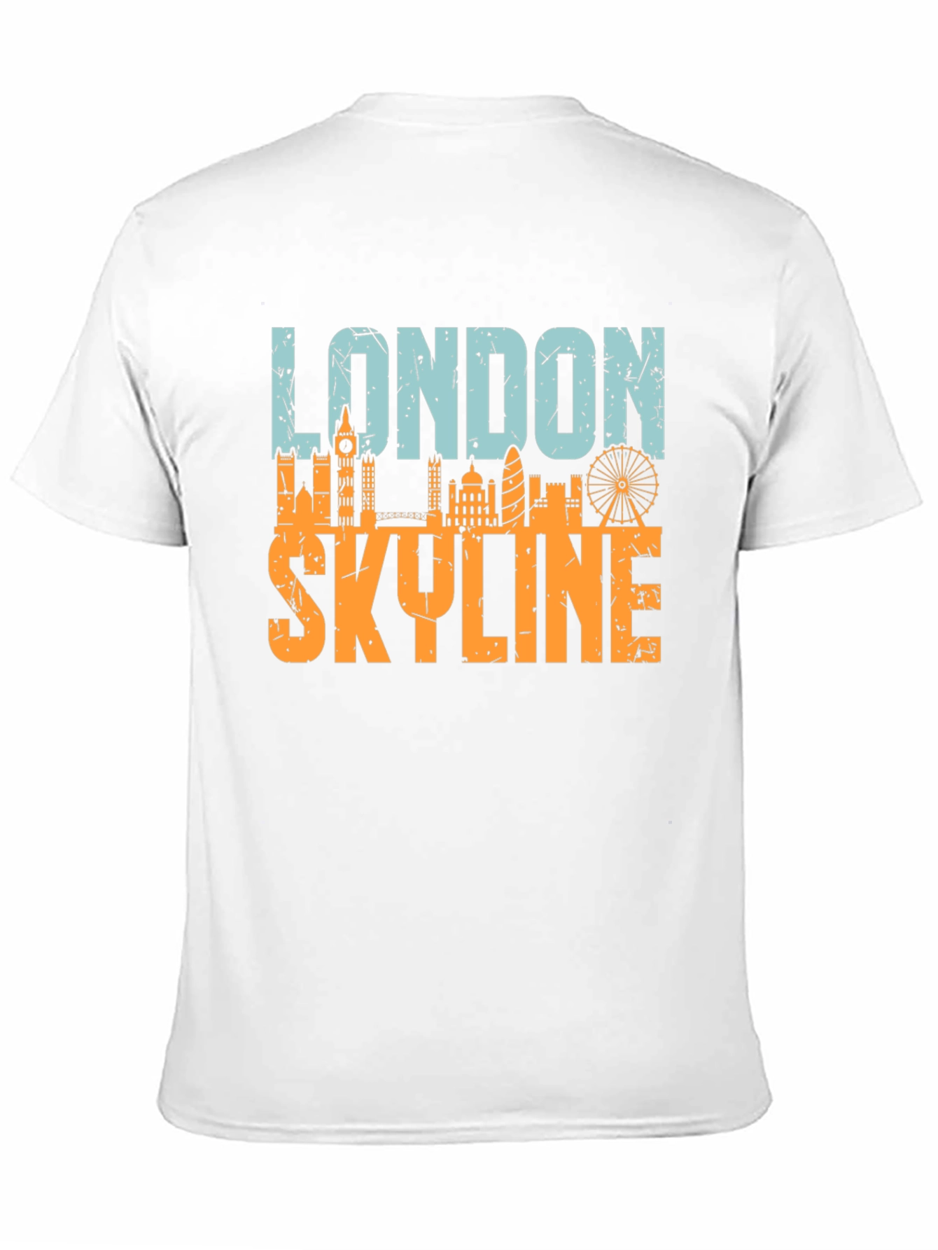 London Skyline Graphic Tee - Black