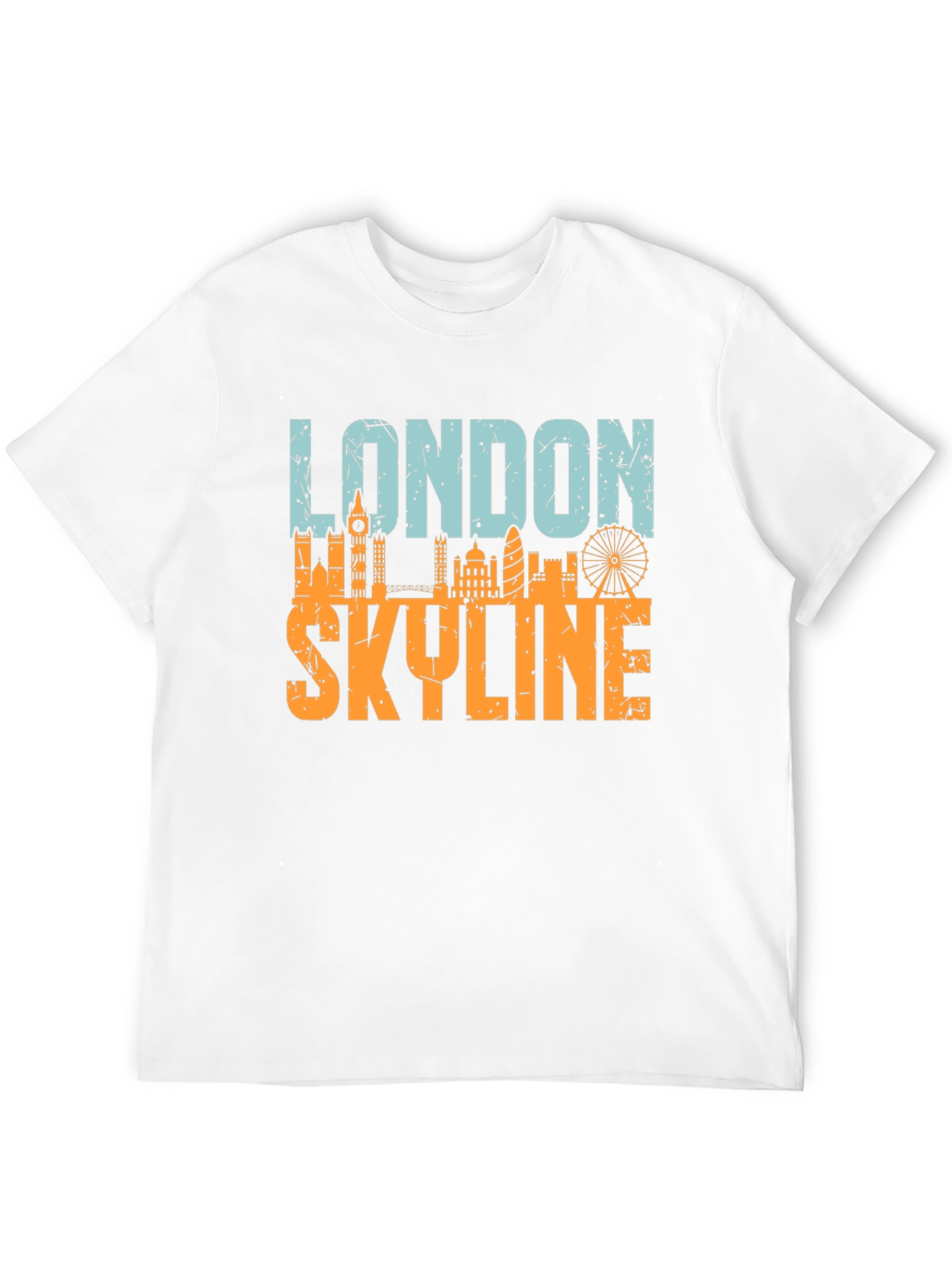 London Skyline Graphic Tee - Black