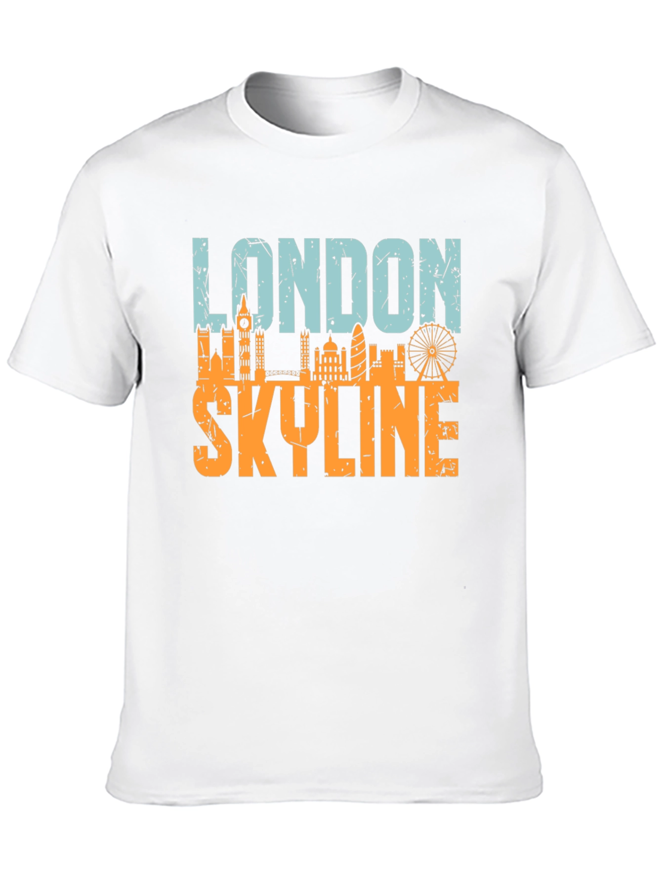London Skyline Graphic Tee - Black
