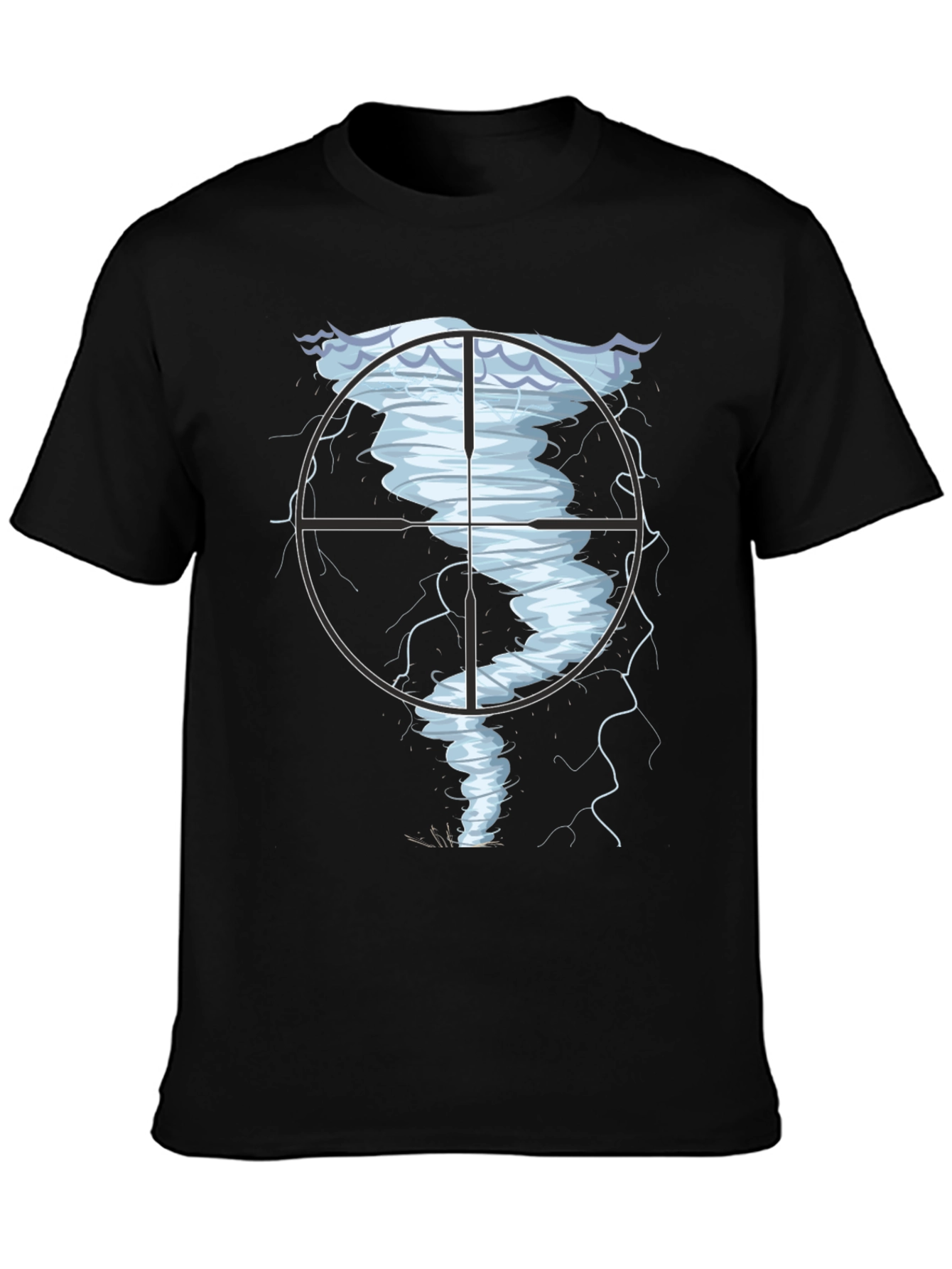 Tornado Target Black T-Shirt