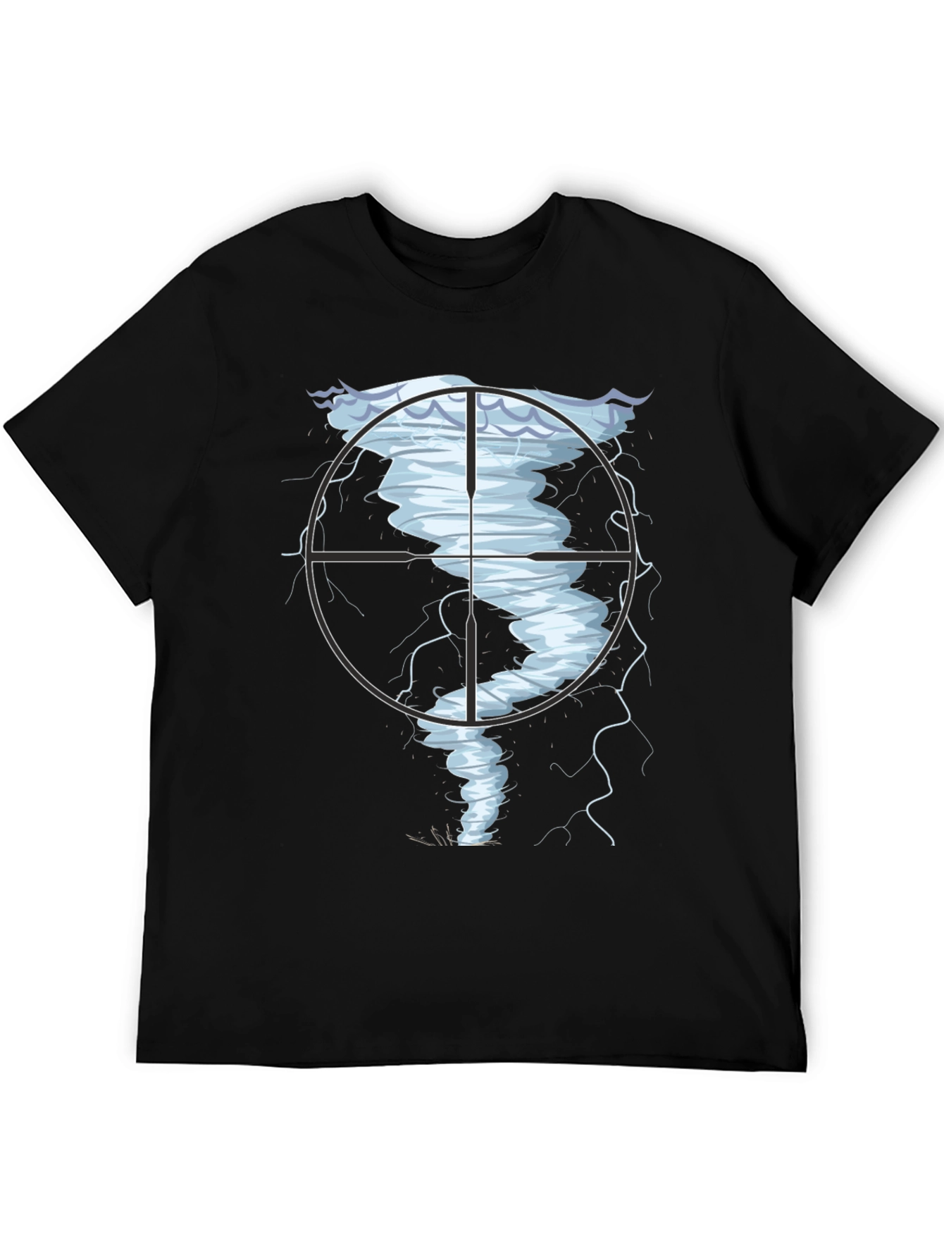 Tornado Target Black T-Shirt