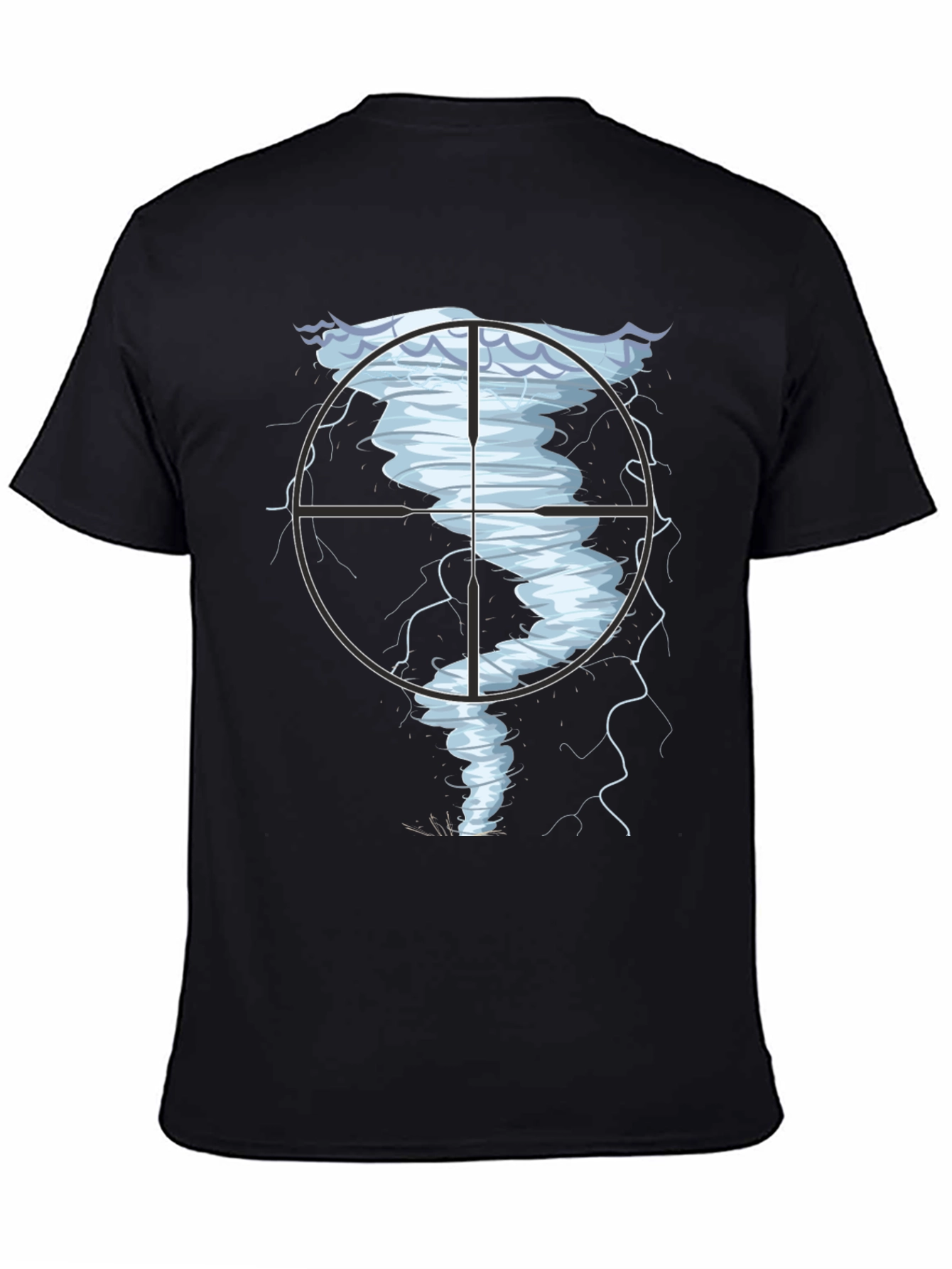 Tornado Target Black T-Shirt