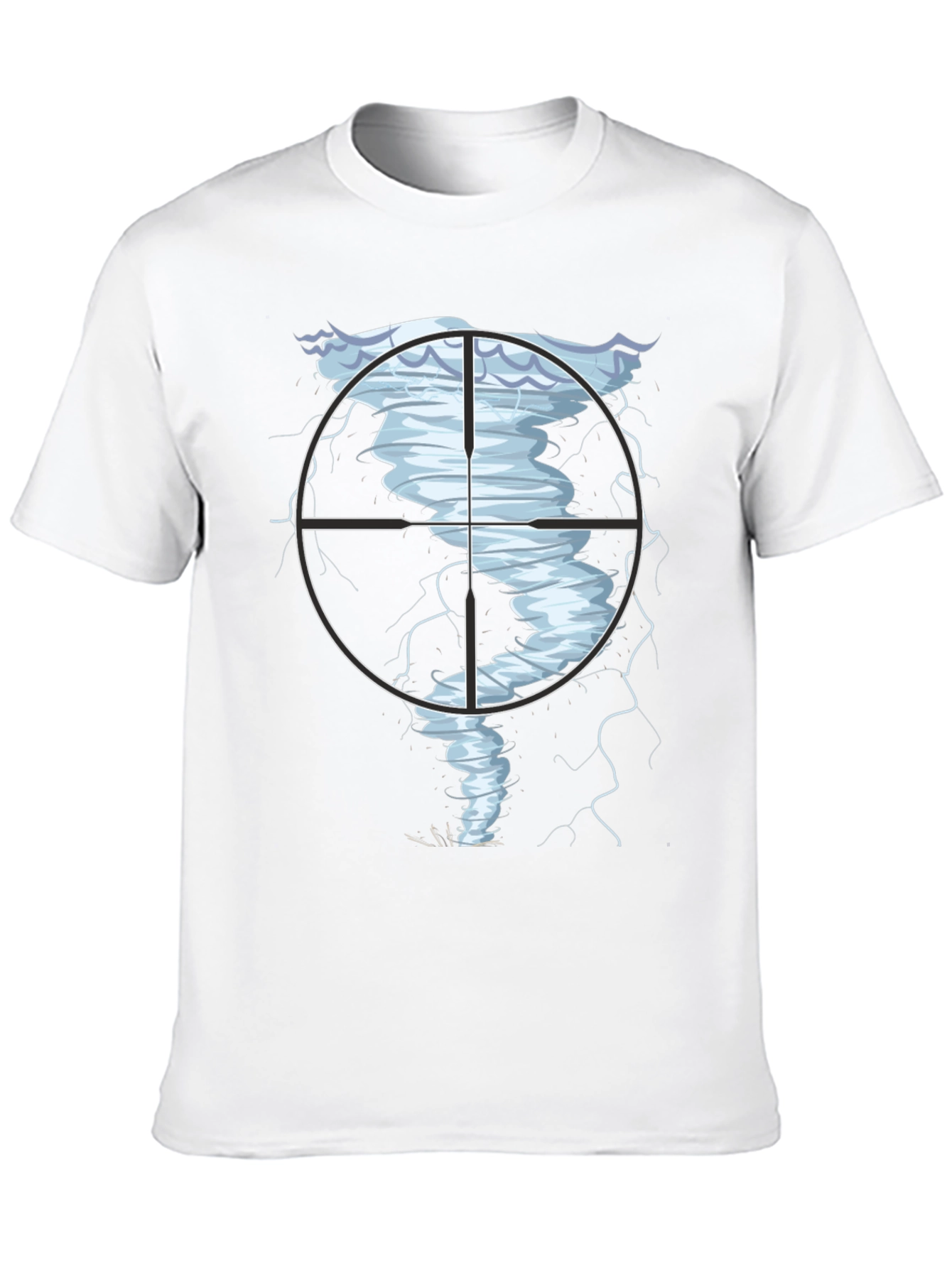 Tornado Target Black T-Shirt