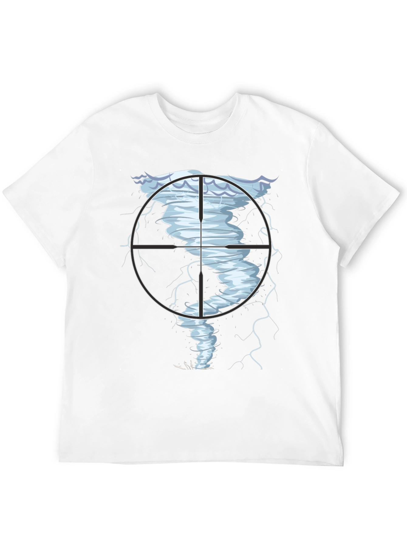 Tornado Target Black T-Shirt