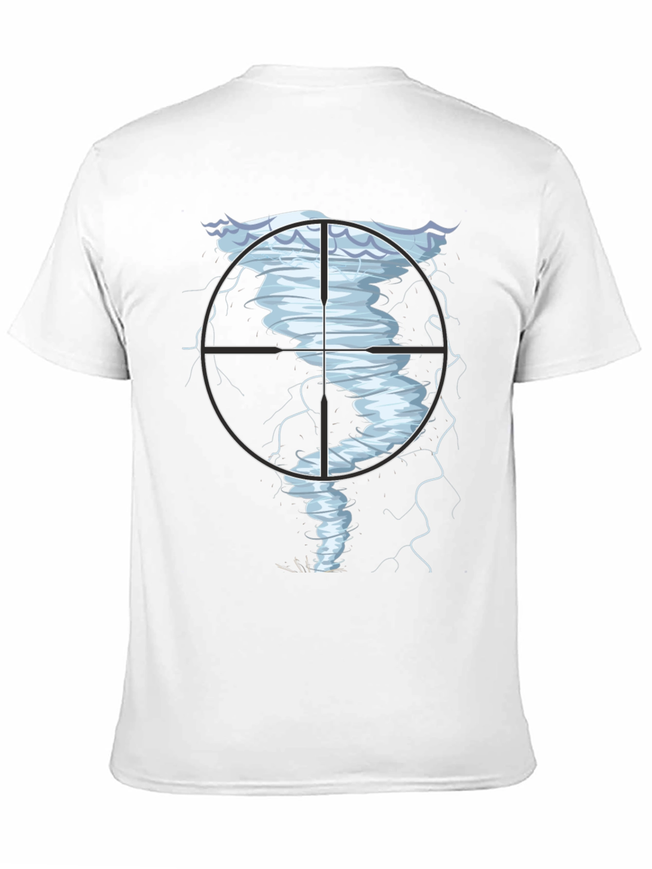 Tornado Target Black T-Shirt