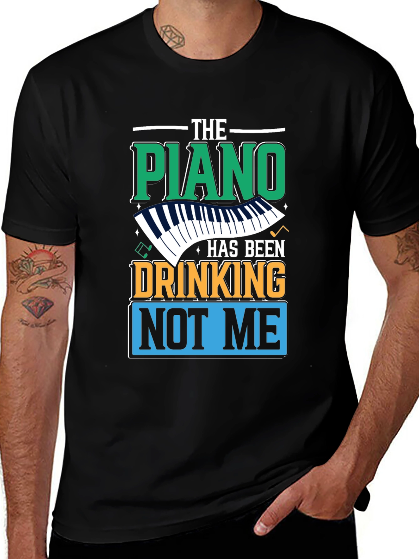 The Piano Has Been Drinking T-Shirt