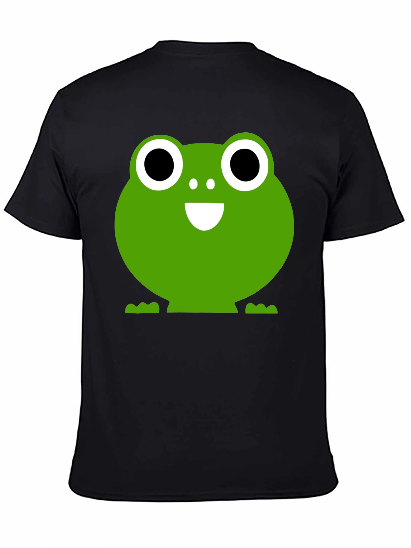 Frog Graphic Black T-Shirt - Fun & Casual
