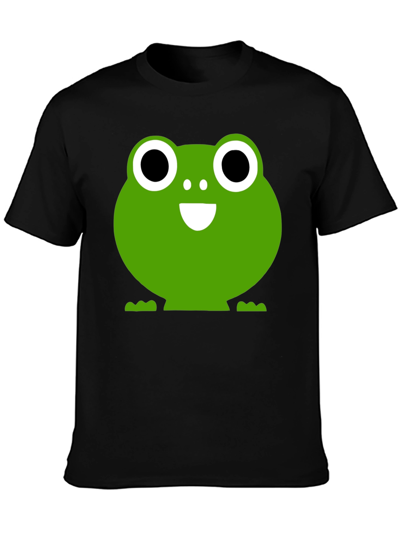 Frog Graphic Black T-Shirt - Fun & Casual